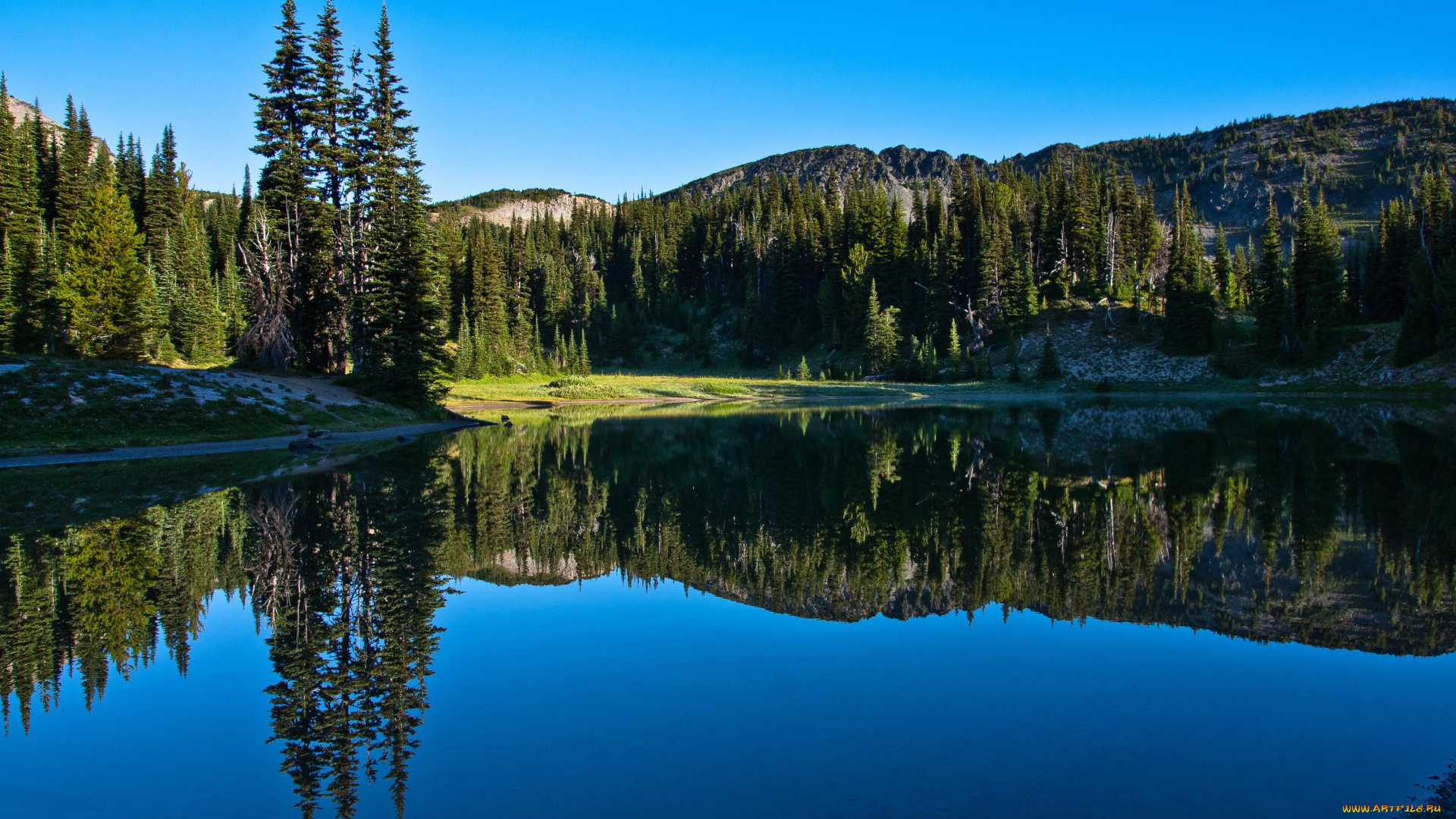 природа, реки, озера, пейзаж, америка, парк