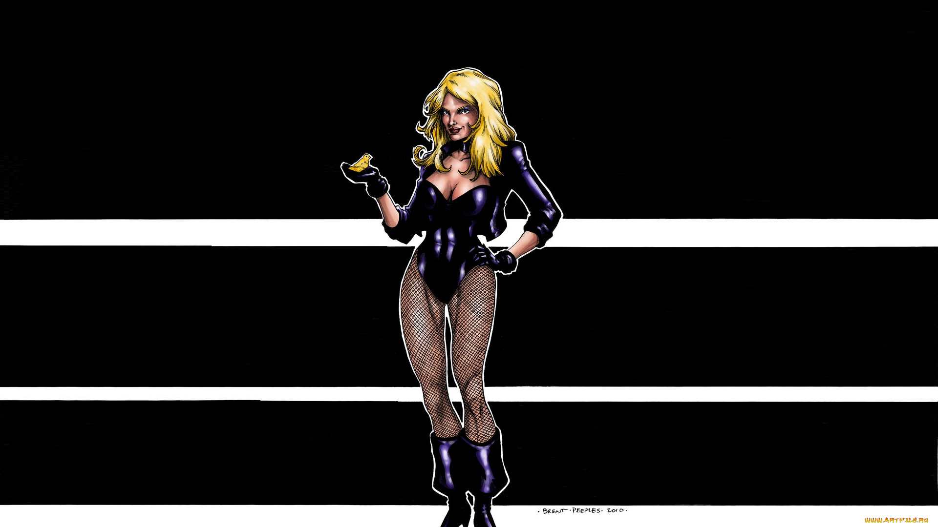 рисованные, люди, девушка