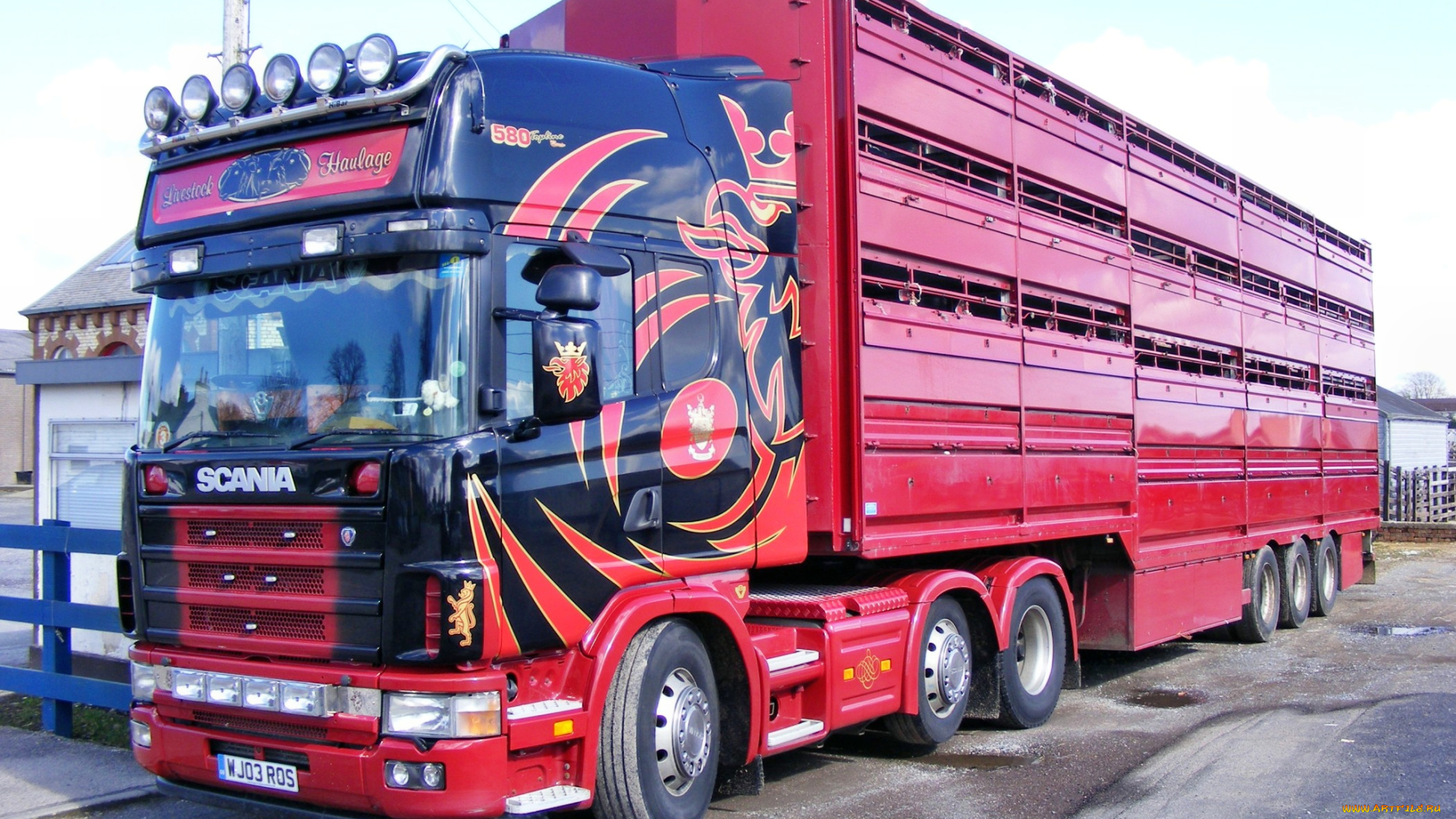 scania, 580, автомобили, автобусы, грузовые, ab, швеция, судовые, дизельные, двигатели