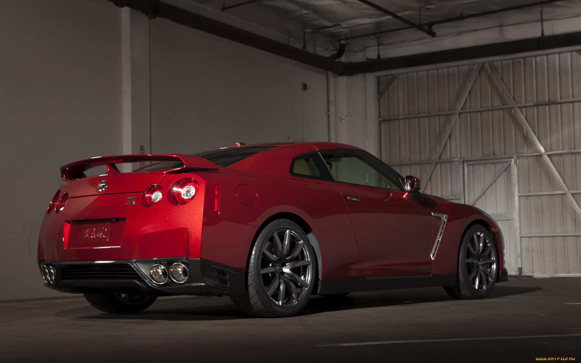 автомобили, nissan, datsun, gt-r, supercar, спортивный, красный, ниссан, гараж