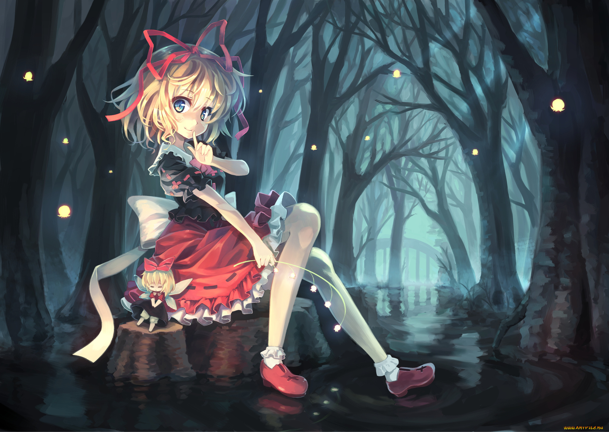 by, orita, enpitsu, аниме, touhou, su-san, medicine, melancholy