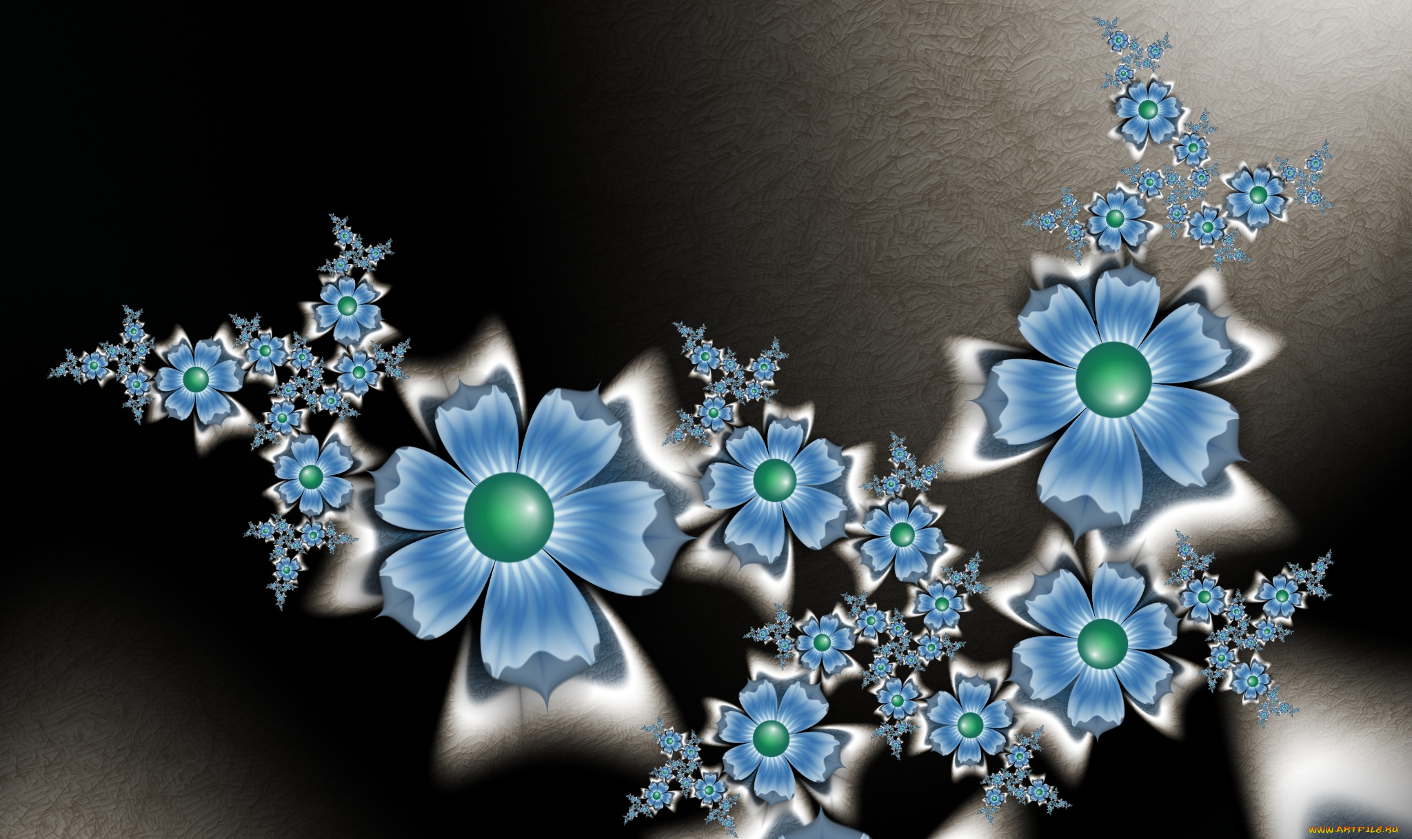 3д, графика, flowers, цветы, цвета, фон, узор