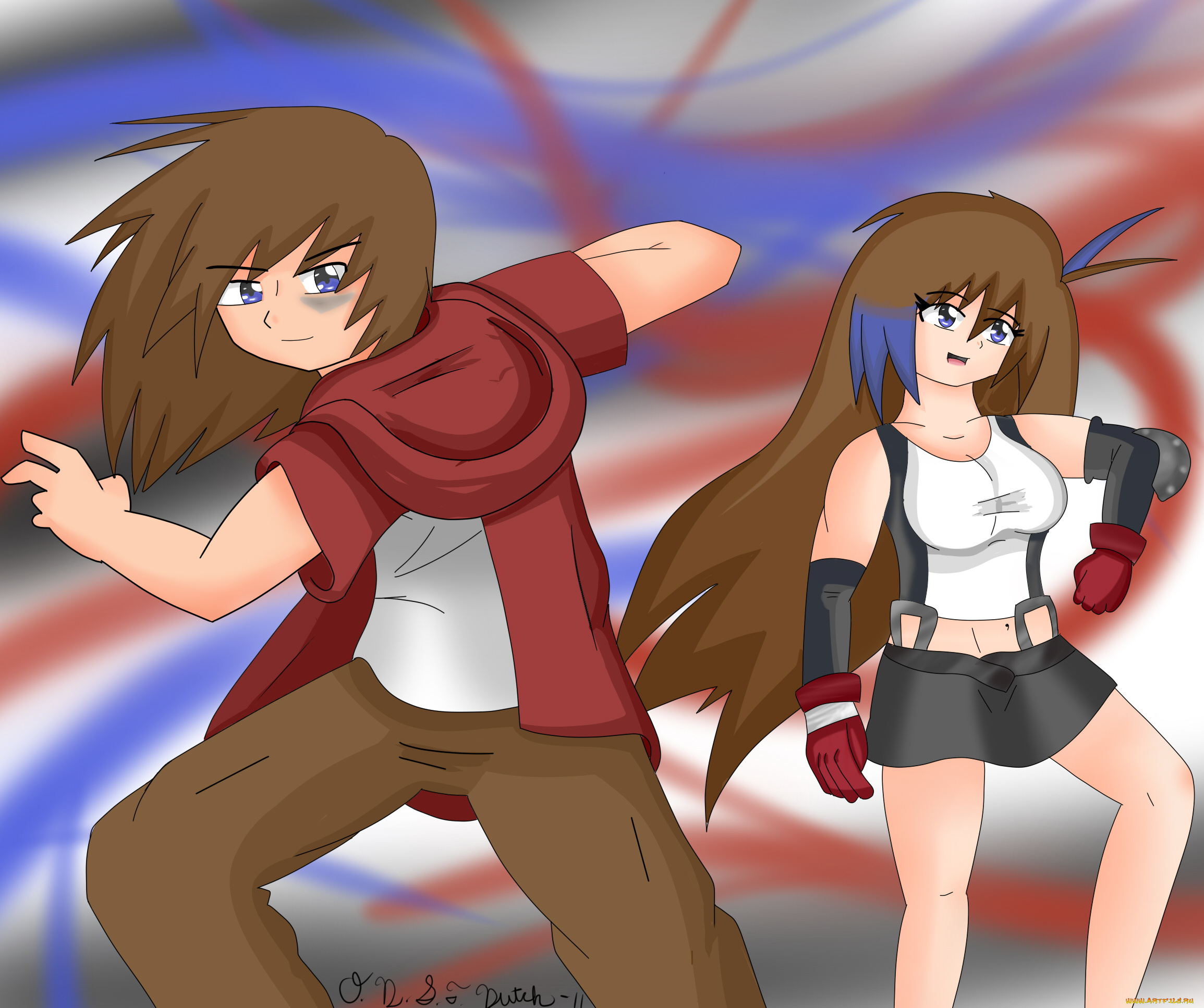 рисованные, дети