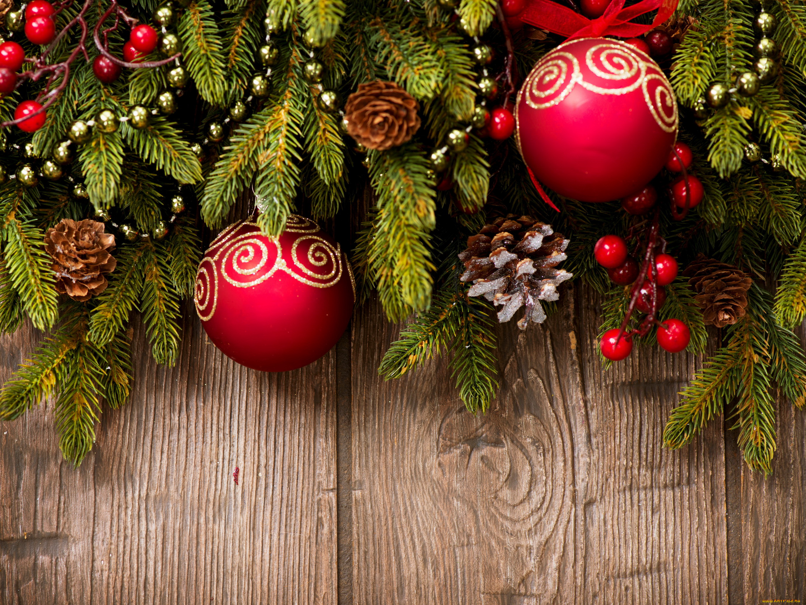 праздничные, украшения, мишура, шаоики, ветка, ель, новый, год