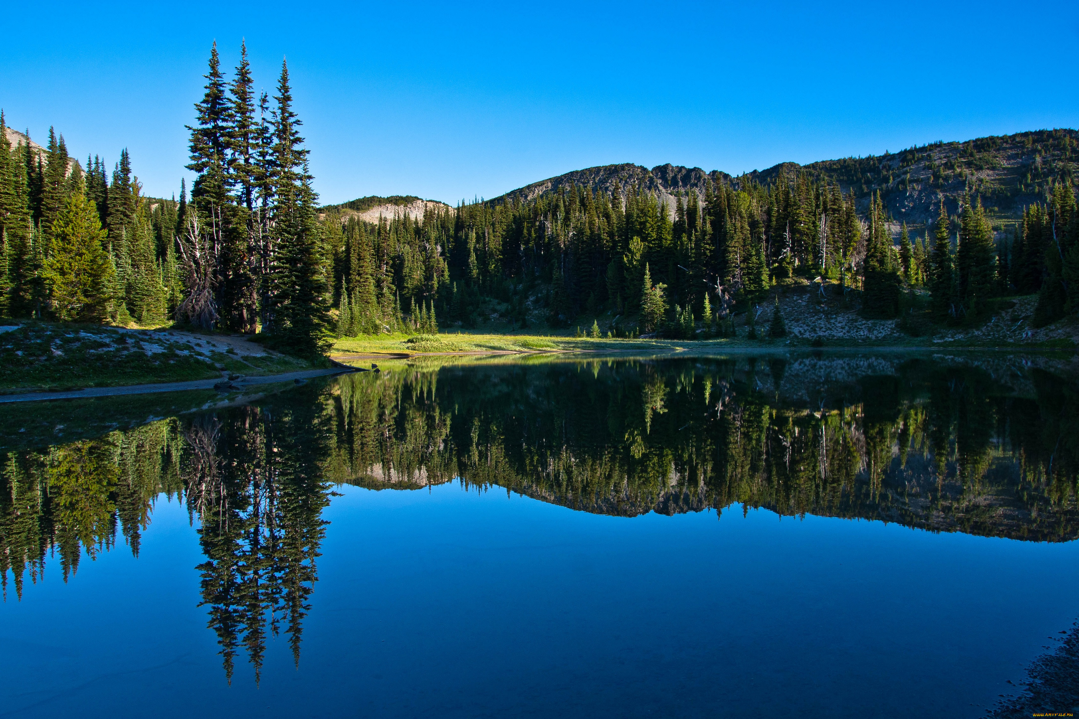 природа, реки, озера, пейзаж, америка, парк