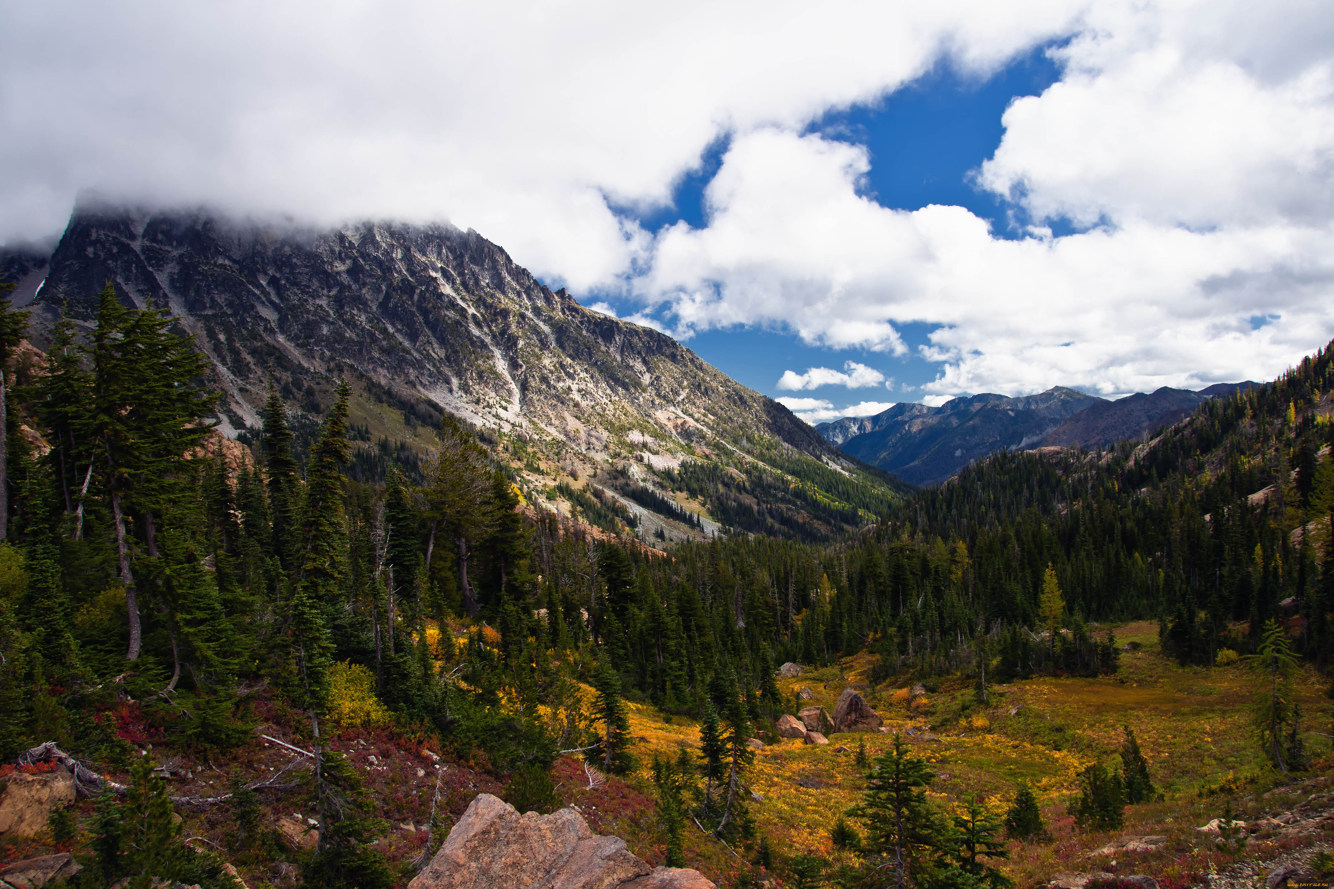 природа, горы, америка