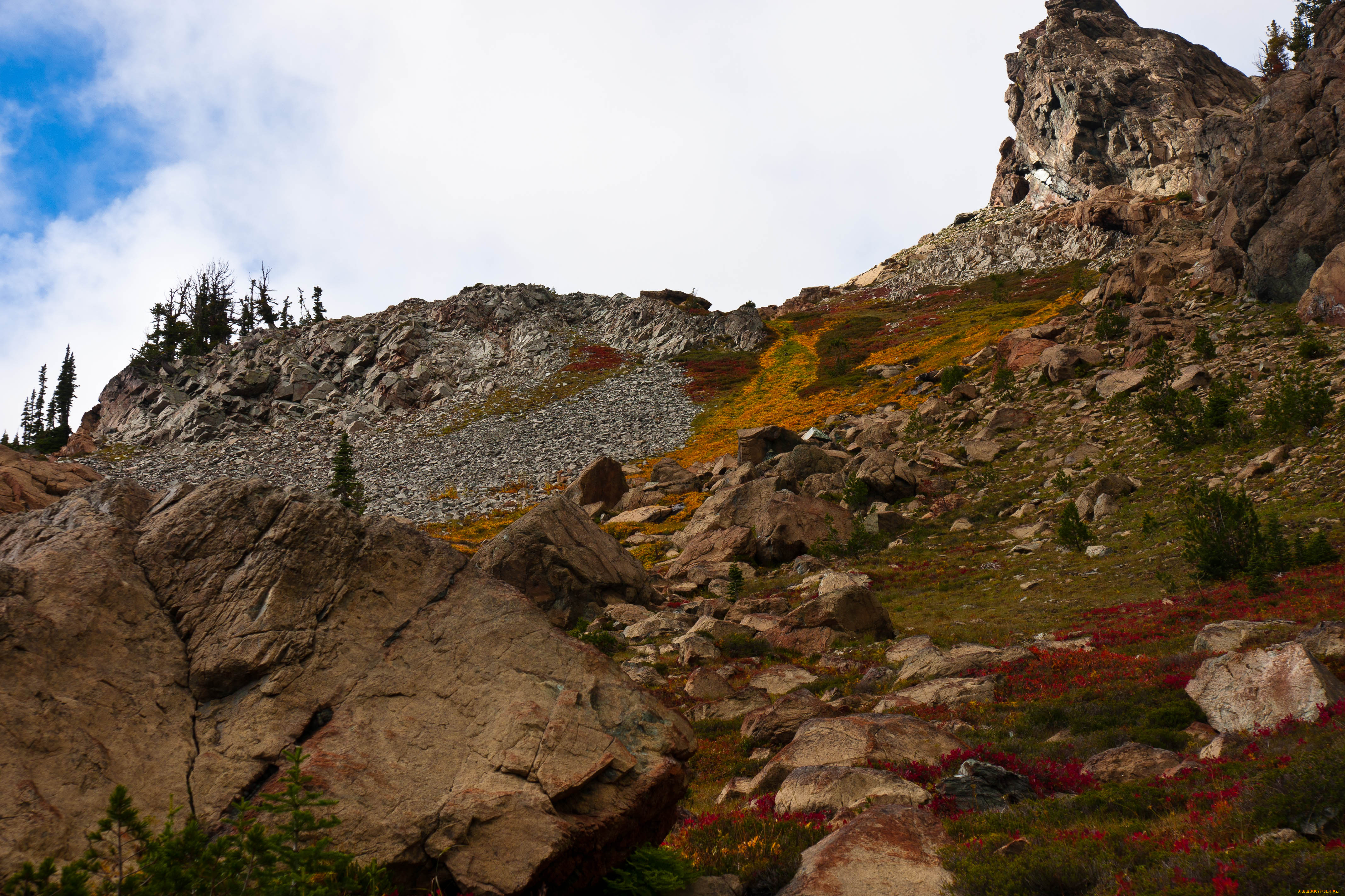 природа, горы, камни