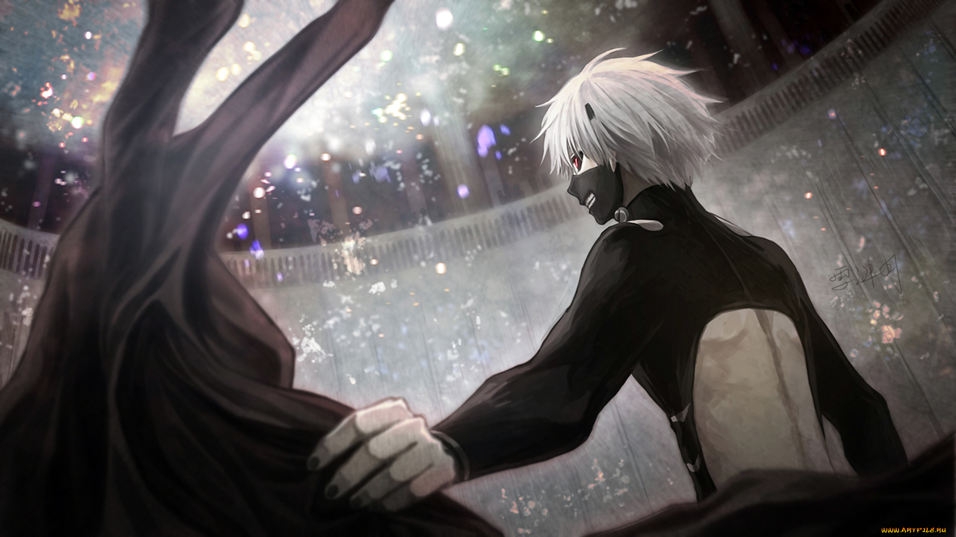 аниме, tokyo, ghoul, tokyo, ghoul, токийский, гуль, kaneki, ken, mask