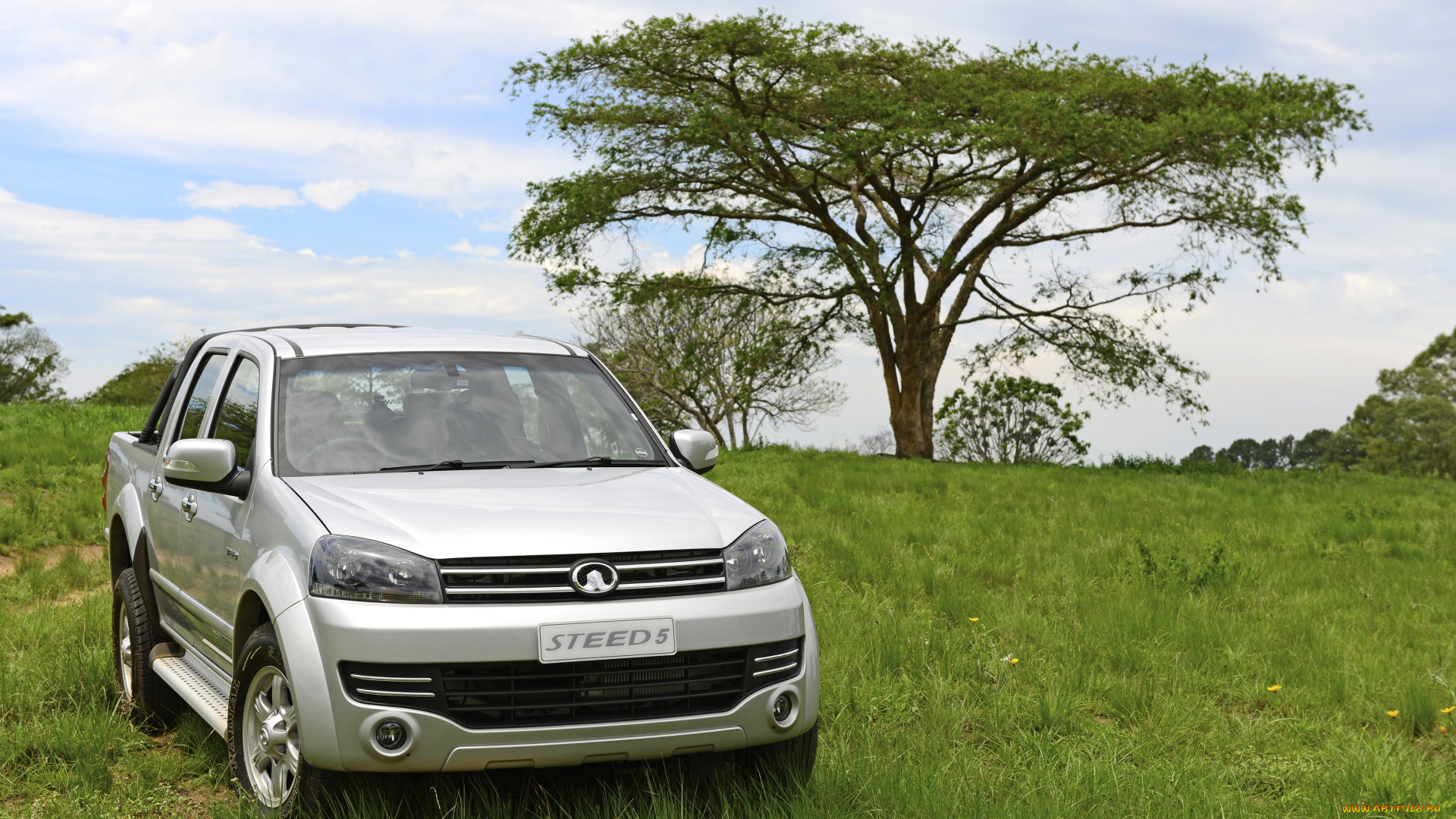 автомобили, great, wall, 5e, steed, gwm, светлый, 2014г, cab, double