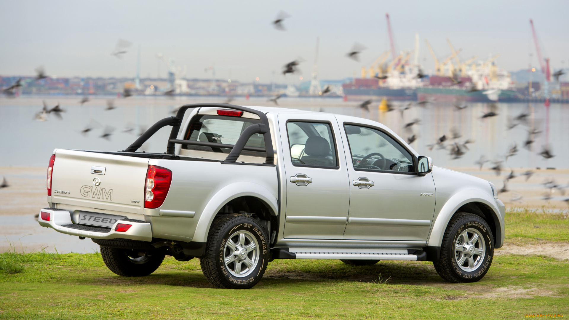 автомобили, great, wall, светлый, 2014г, cab, double, 5e, steed, gwm