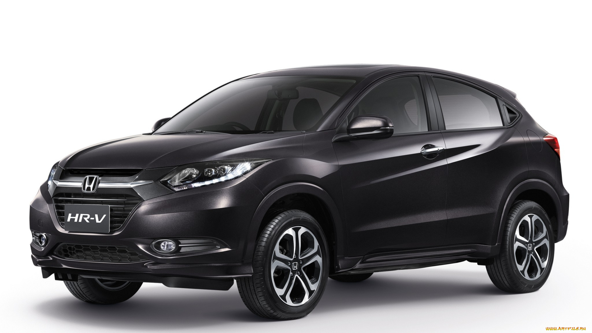 автомобили, honda, hr-v, 2016г, темный