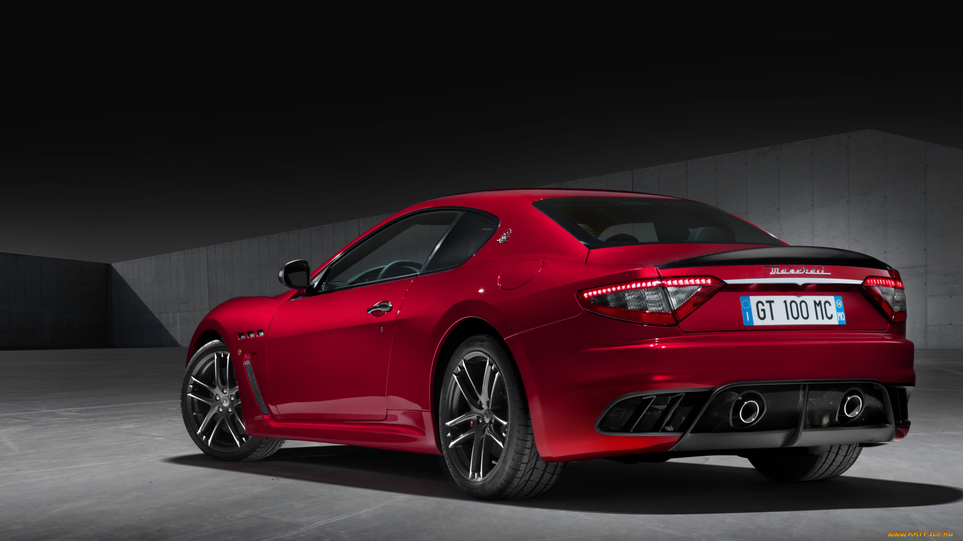 автомобили, maserati, красный, 2014г, centennial, edition, stradale, mc, granturismo