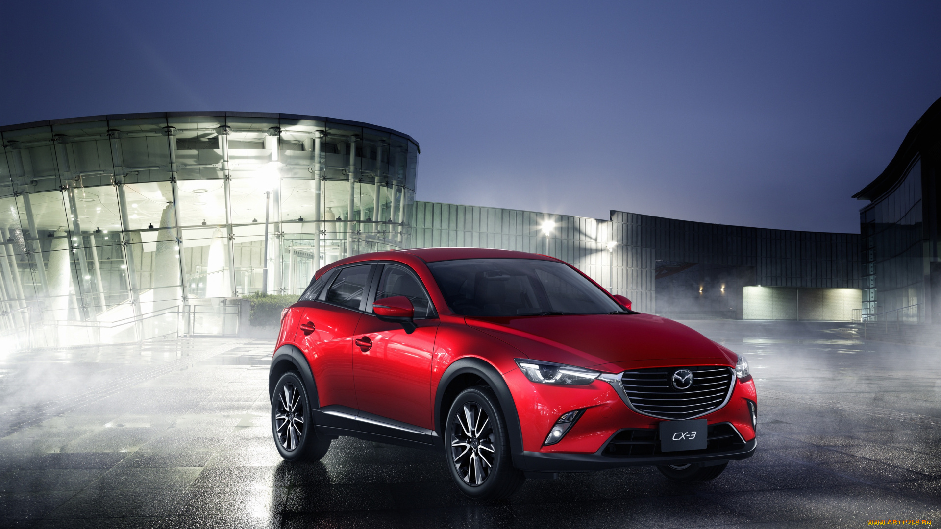 автомобили, mazda, красеный, 2015г, jp-spec, cx-3