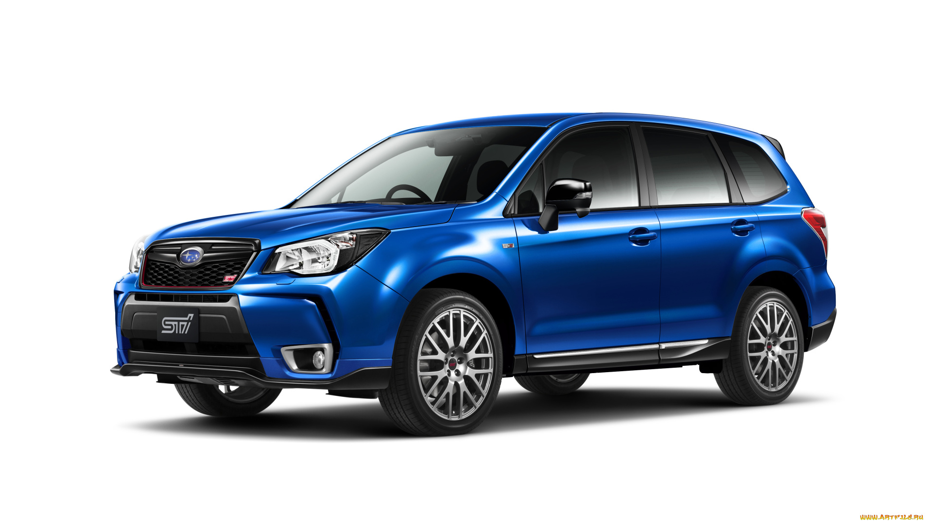 автомобили, subaru, forester, синий, ts, 2014г