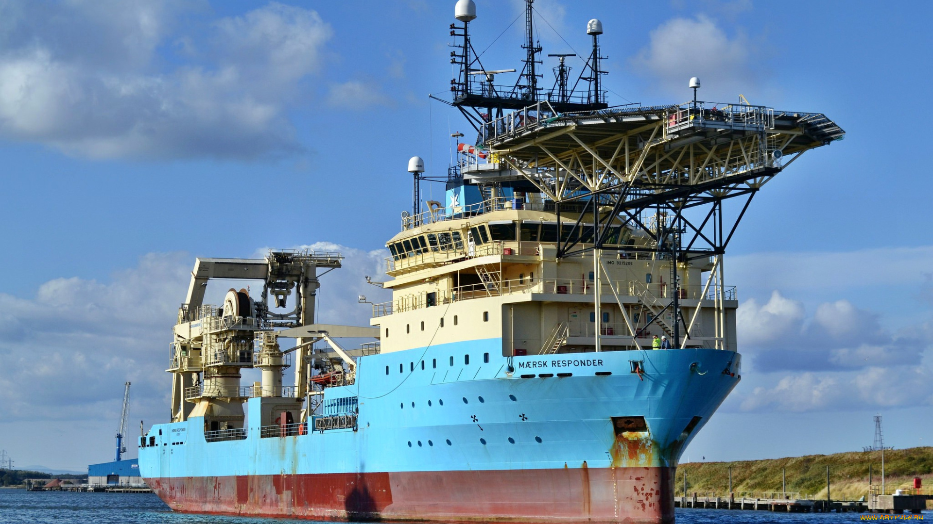 maersk, responder, корабли, другое, акватория, судно