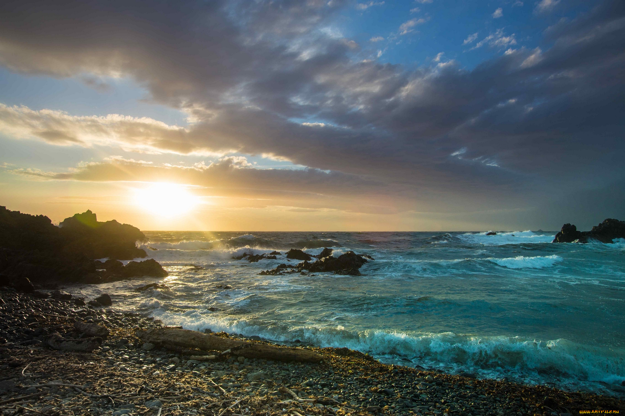 природа, восходы, закаты, солнце