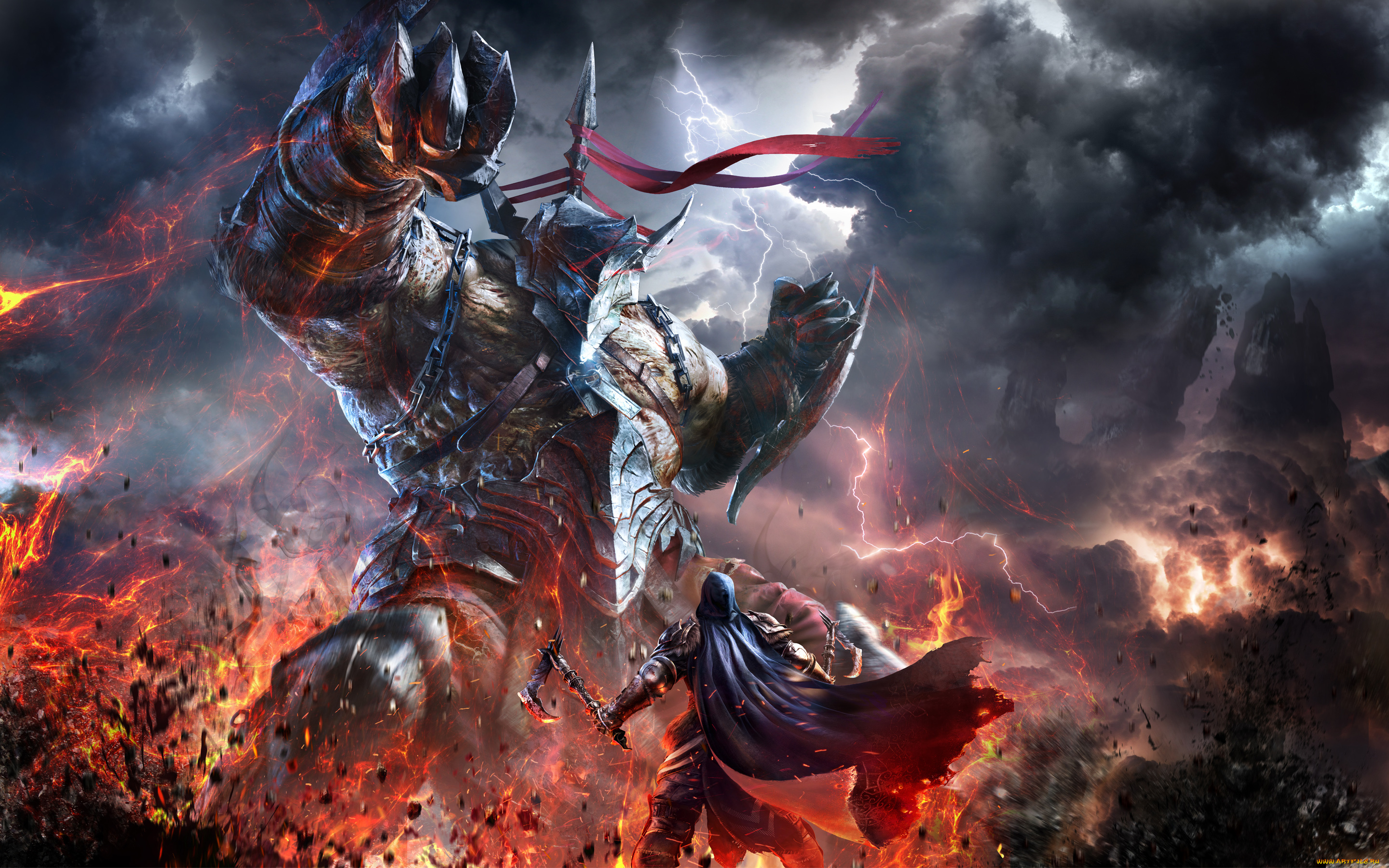 видео, игры, lords, of, the, fallen, lords, of, the, fallen