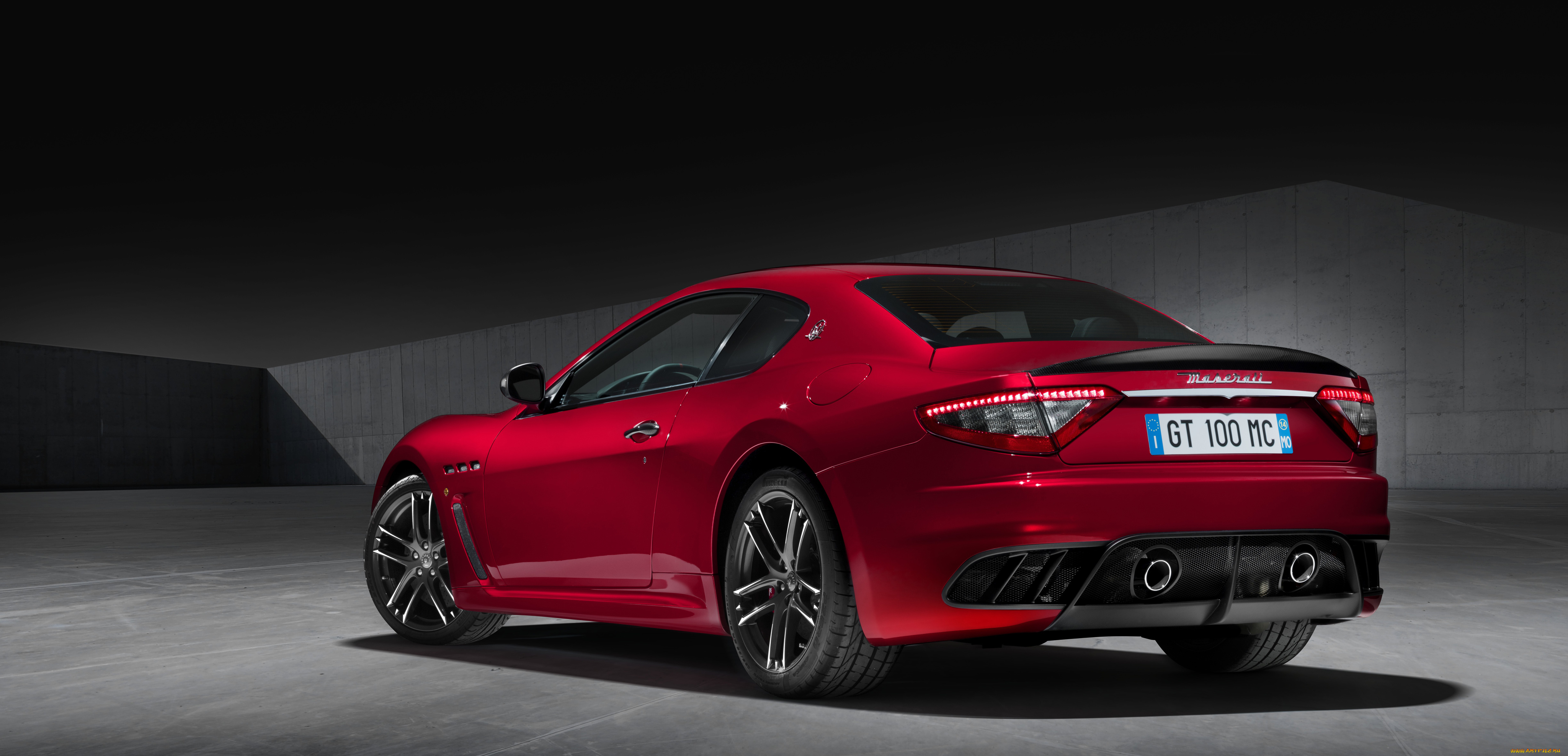 автомобили, maserati, красный, 2014г, centennial, edition, stradale, mc, granturismo