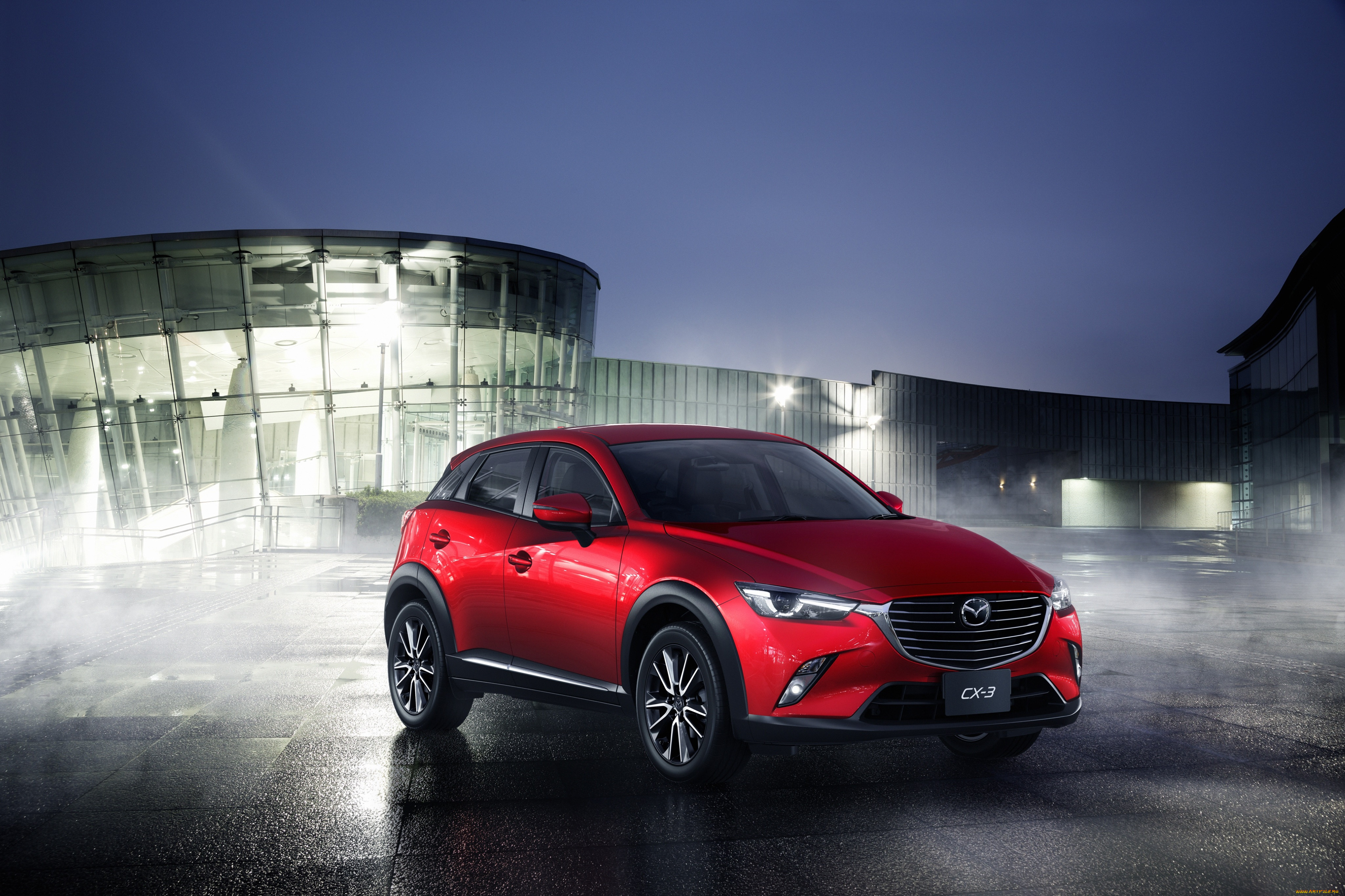 автомобили, mazda, красеный, 2015г, jp-spec, cx-3