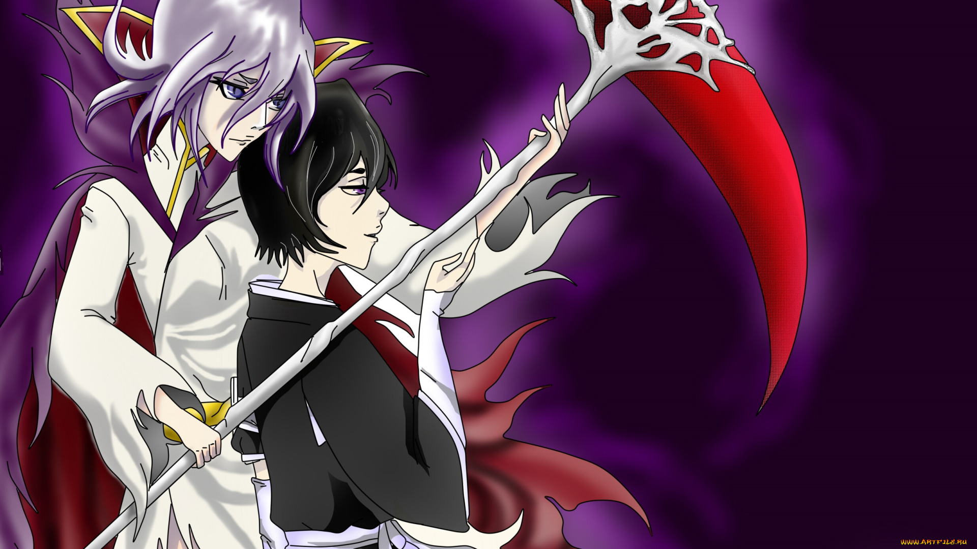 аниме, bleach, блич, рукия, арт