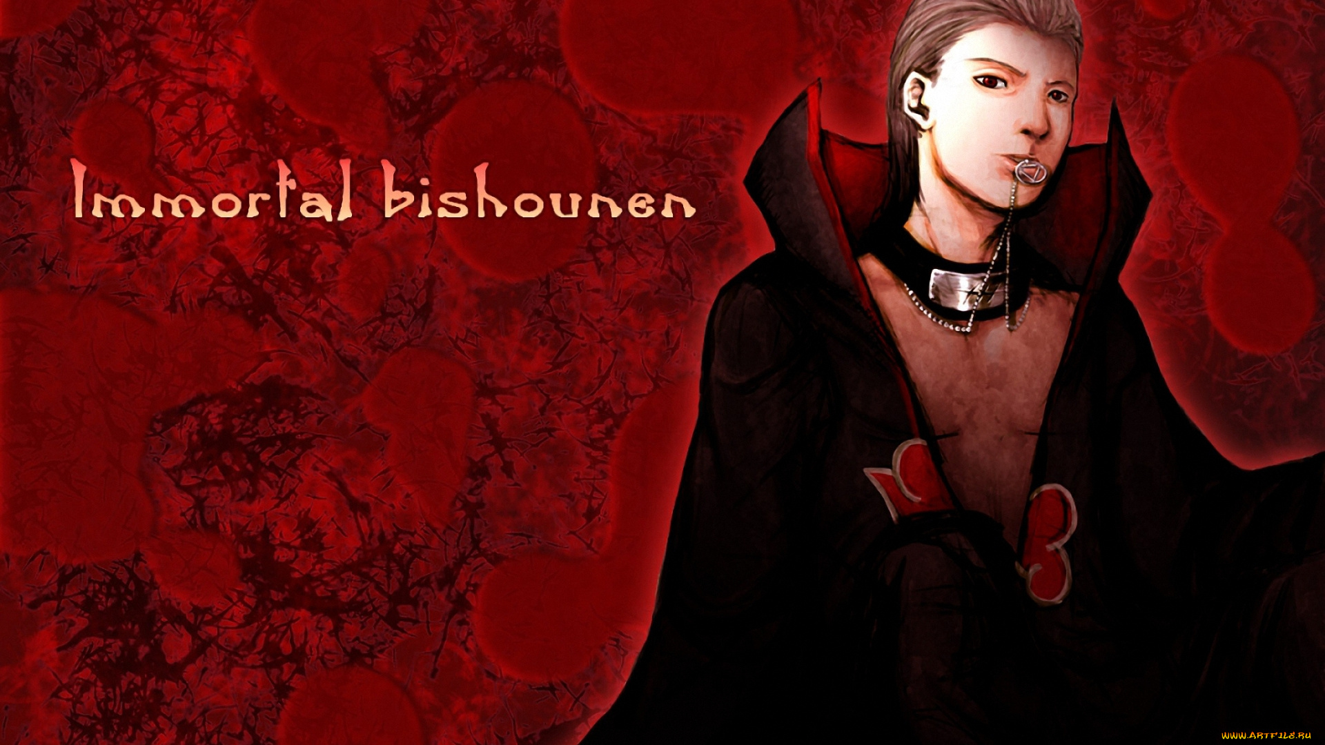 аниме, naruto, бессмертный, хидан, коса, hidan, akatsuki, shinobi, immortal, шиноби, ниндзя