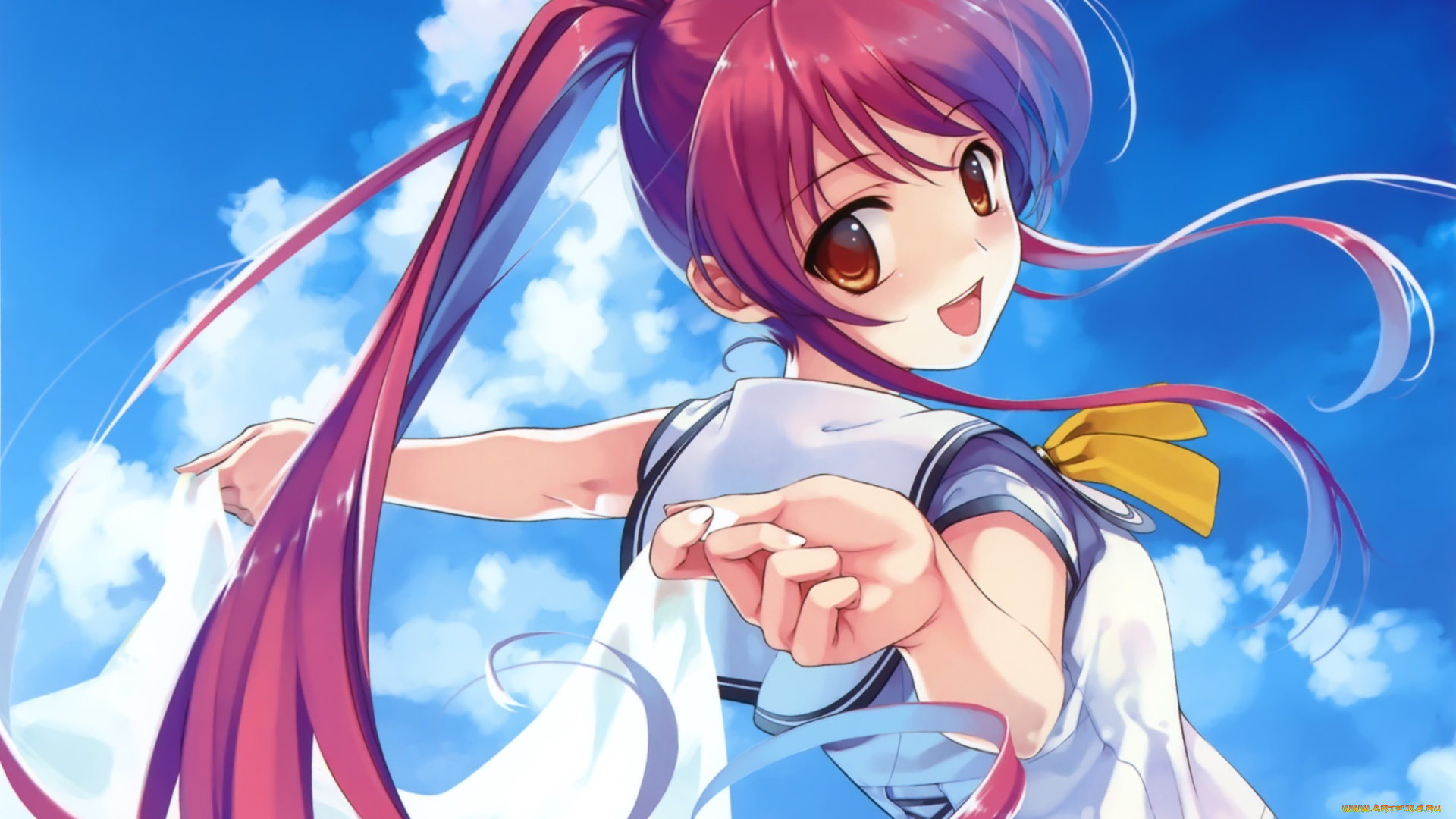 аниме, unknown, , другое, miyamae, tomoka, misaki, kurehito, девушка, арт