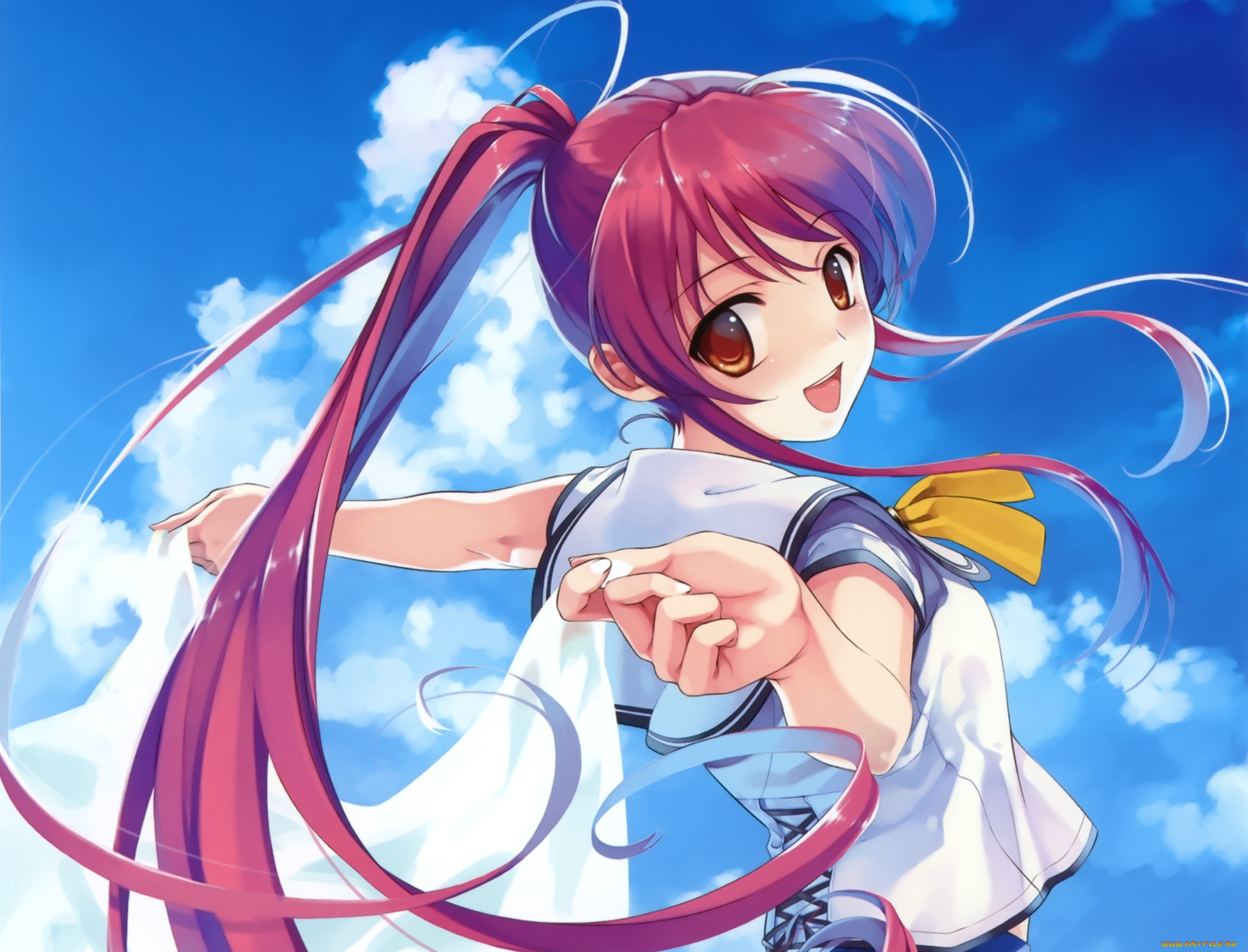 аниме, unknown, , другое, miyamae, tomoka, misaki, kurehito, девушка, арт