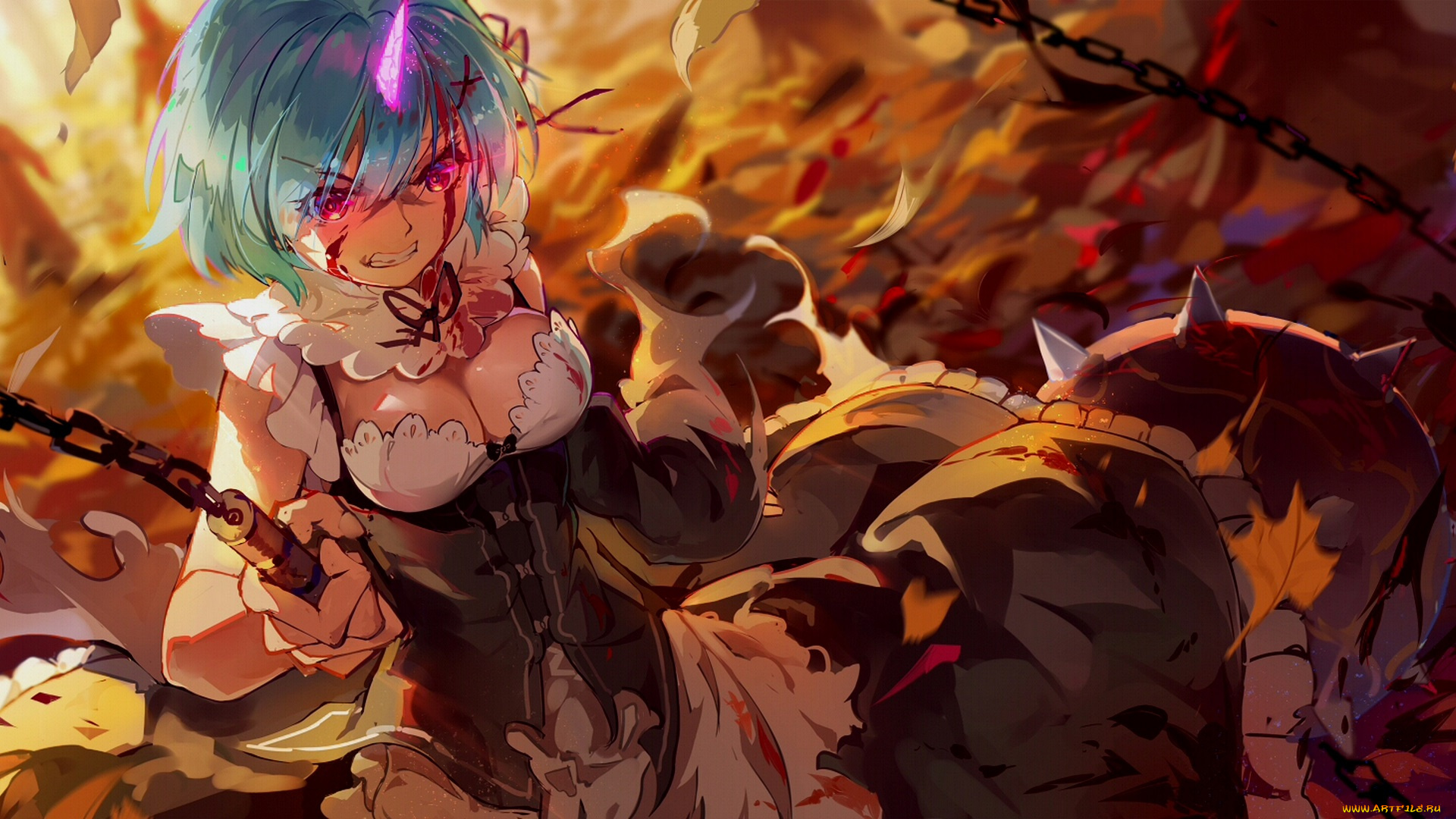 аниме, re, , zero, kara, hajimeru, isekai, seikatsu, rem