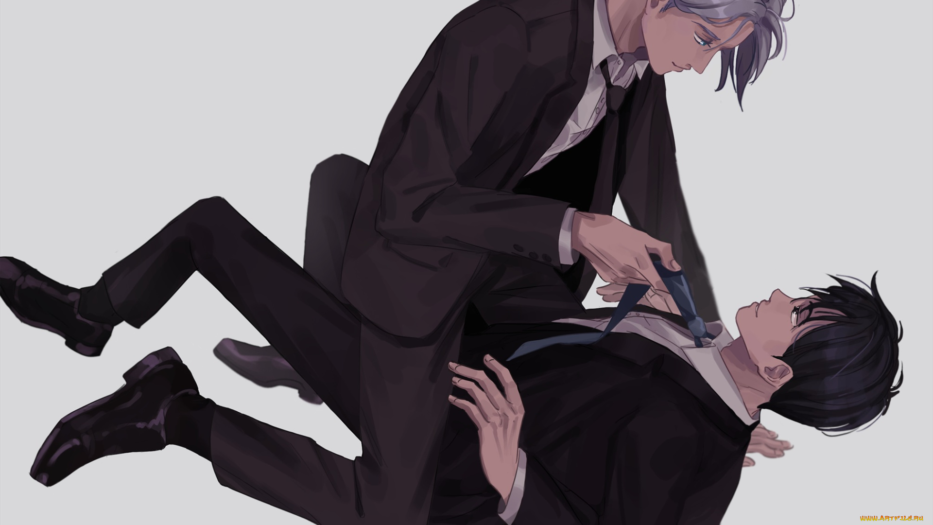 аниме, yuri, on, ice, viktor, nikiforov, katsuki, yuuri