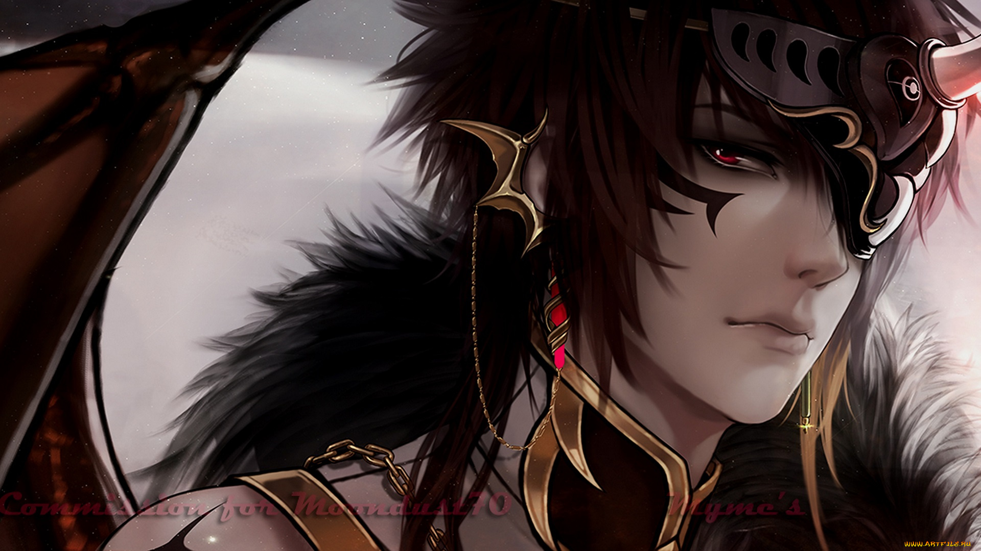 фэнтези, демоны, ангел