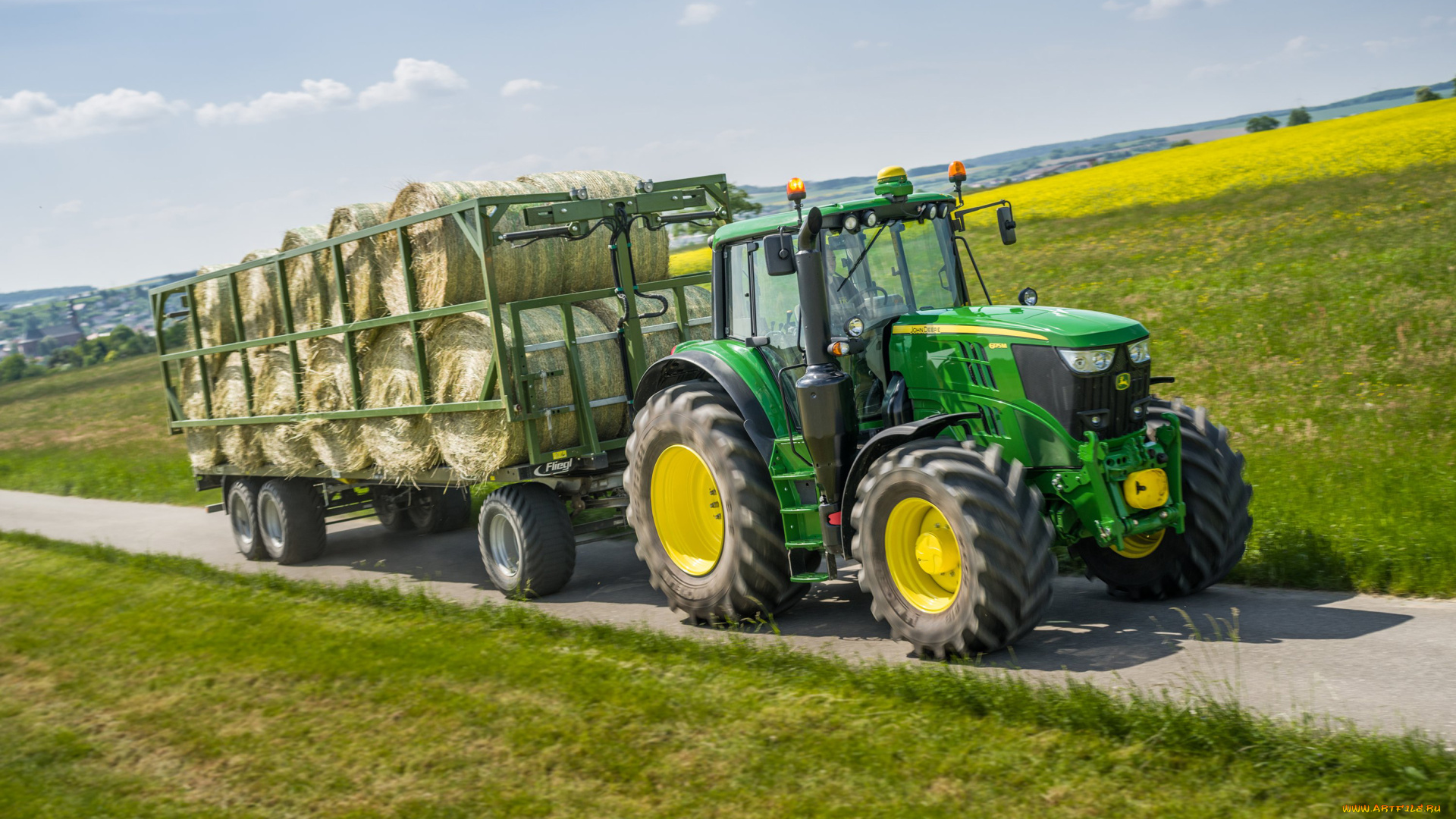 техника, тракторы, john, deere