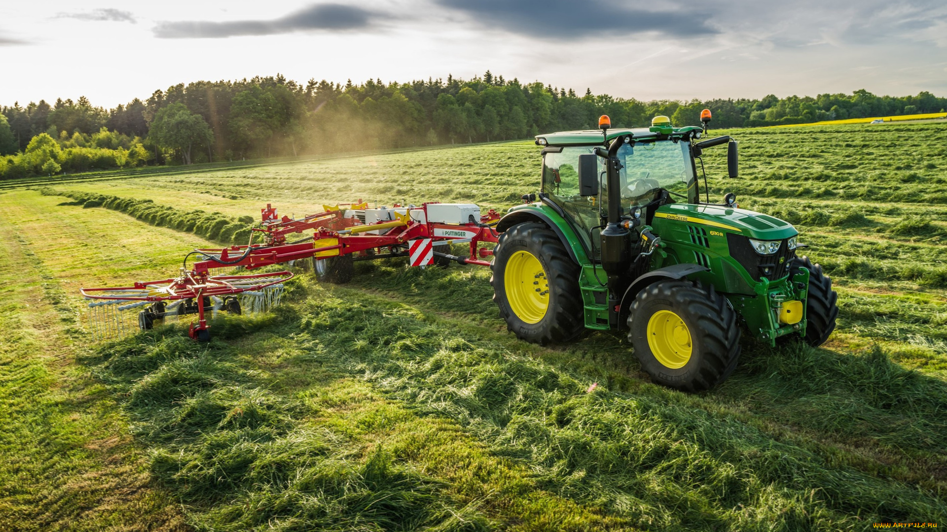 техника, тракторы, john, deere