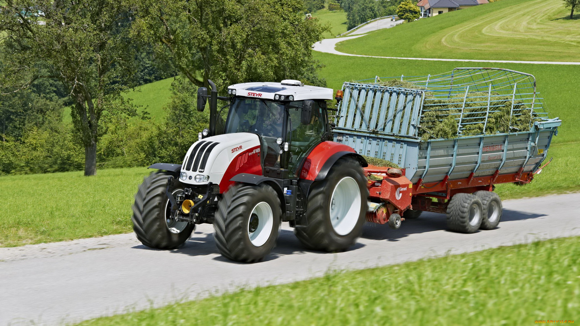 техника, тракторы, steyr