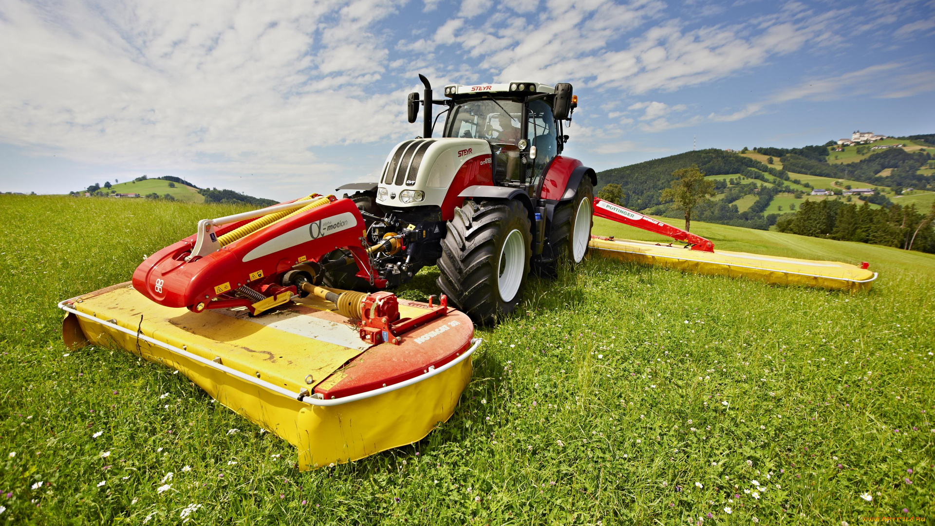 техника, тракторы, steyr