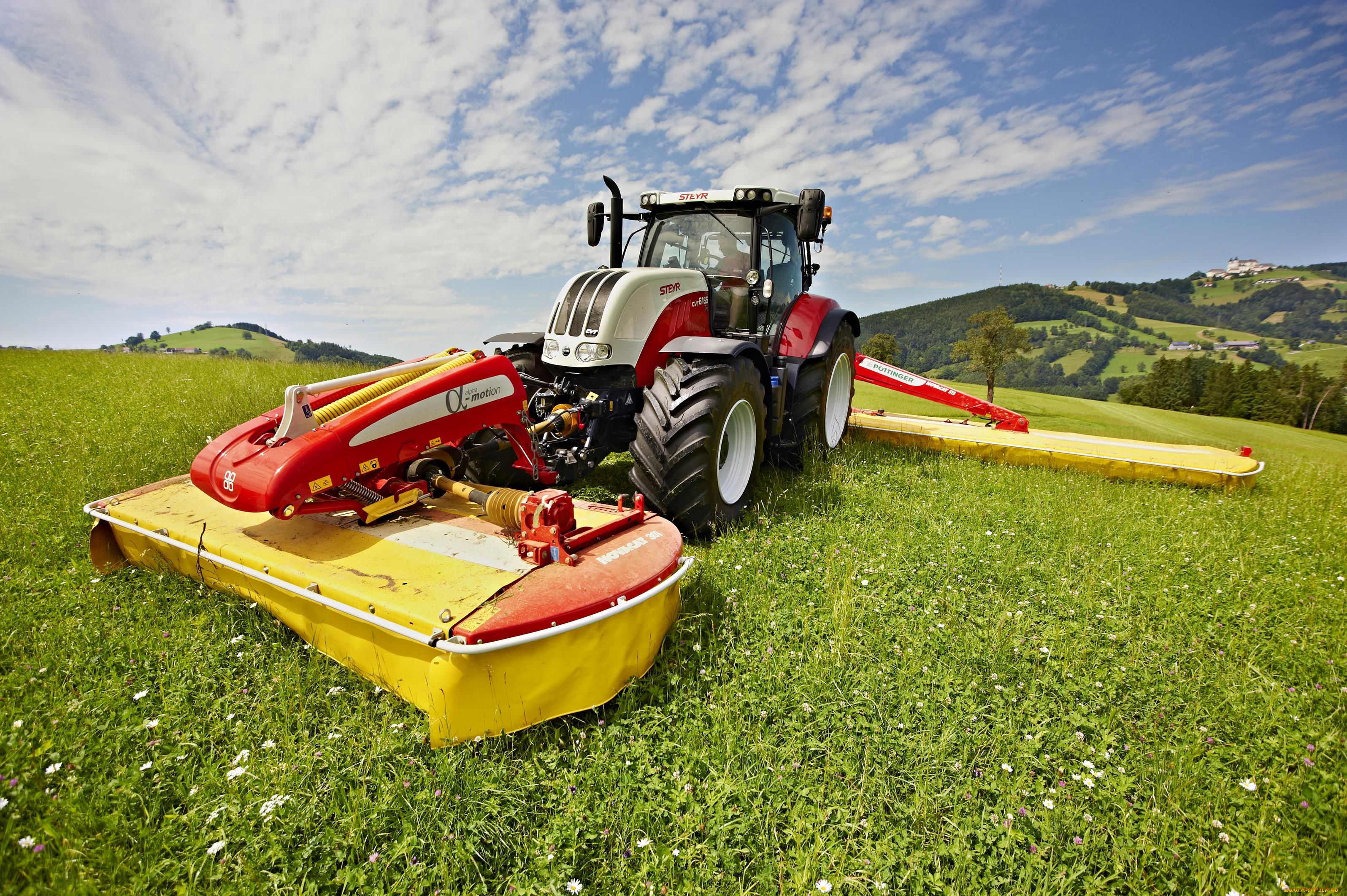 техника, тракторы, steyr