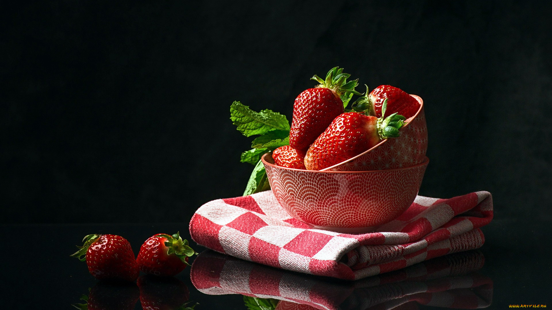 еда, клубника, , земляника