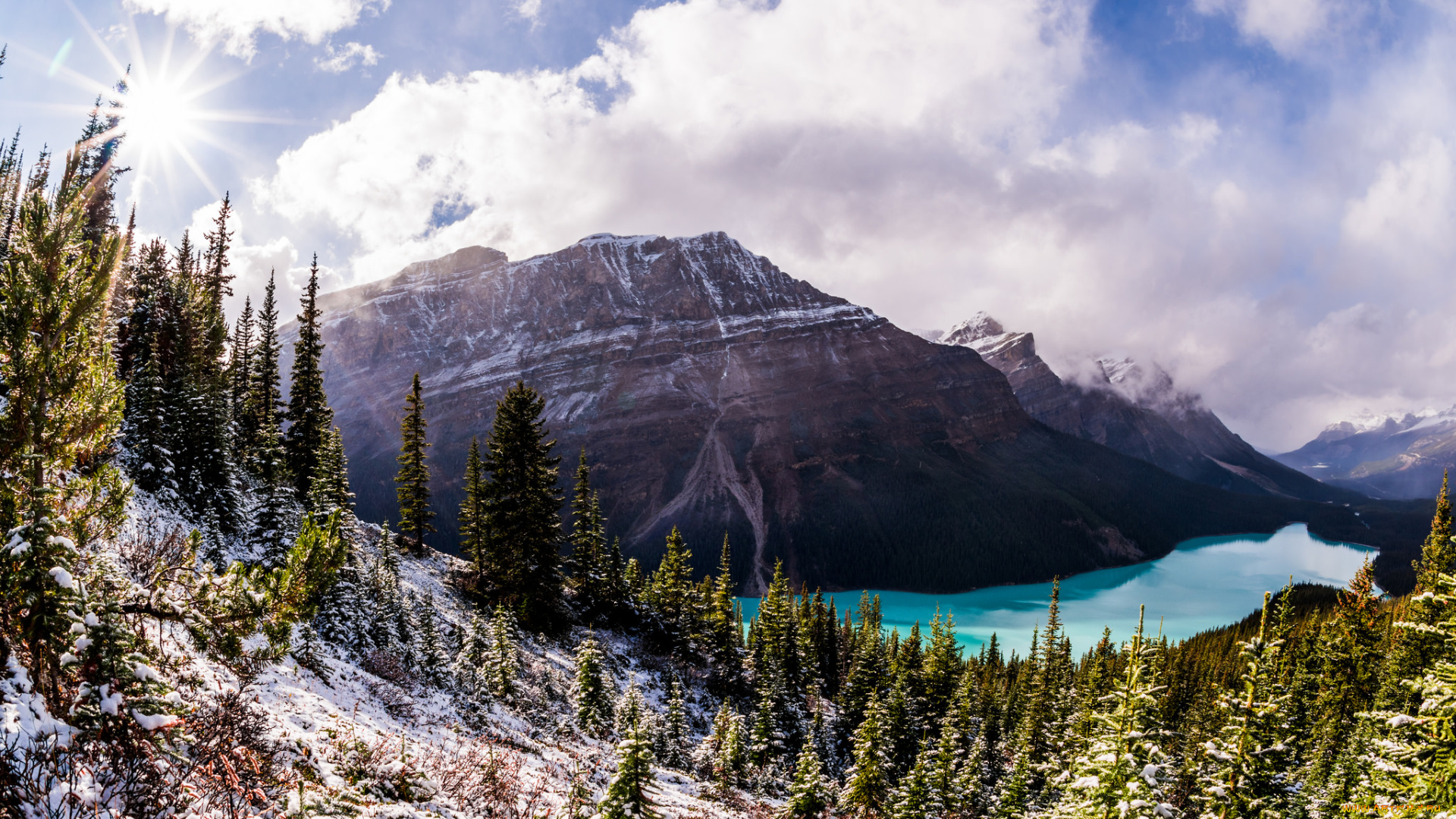 природа, горы, простор