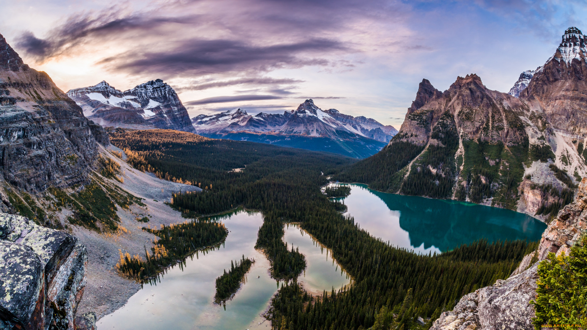 природа, горы, простор