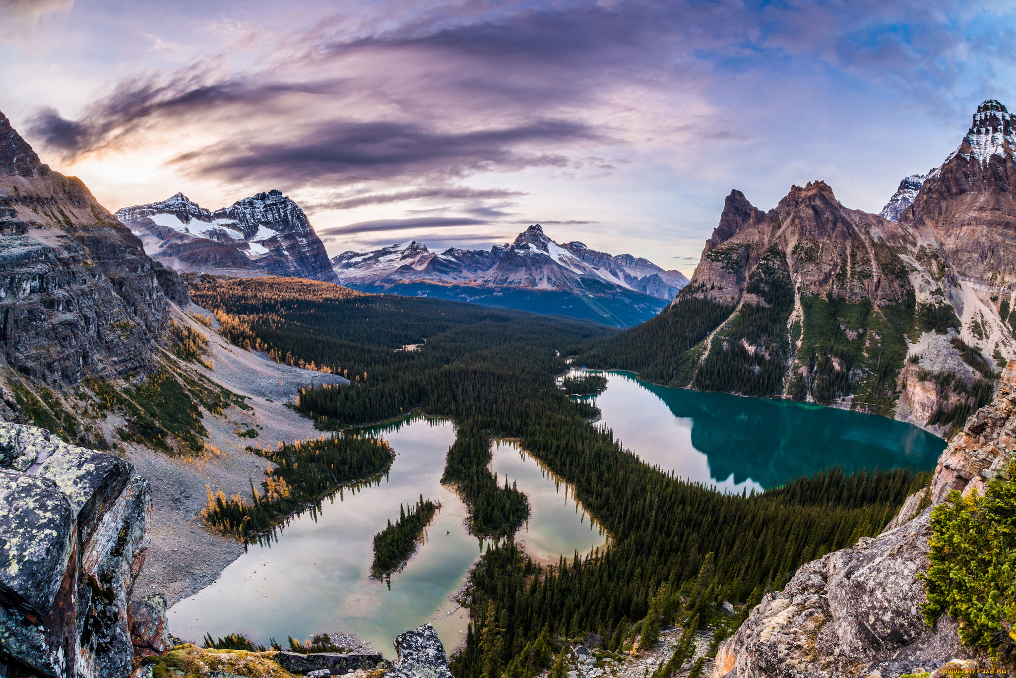 природа, горы, простор