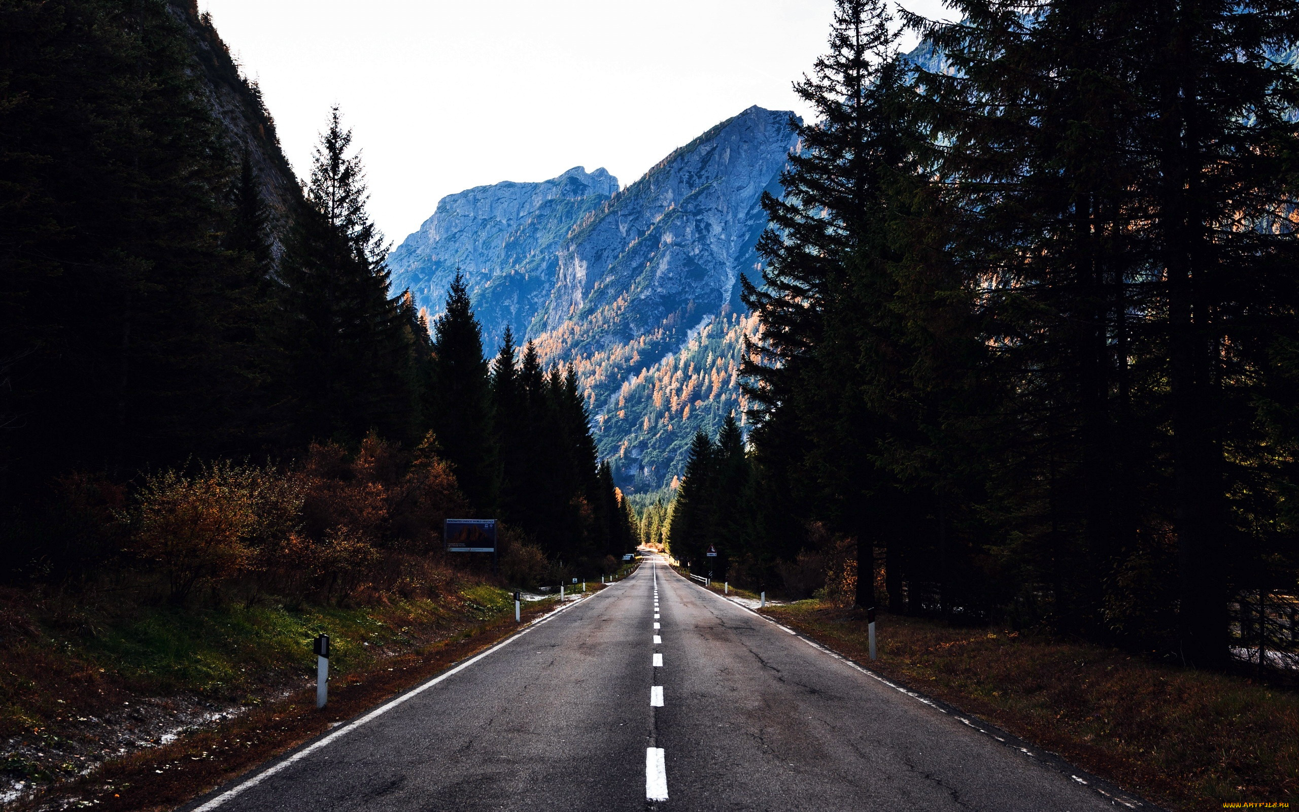 природа, дороги, горы, шоссе