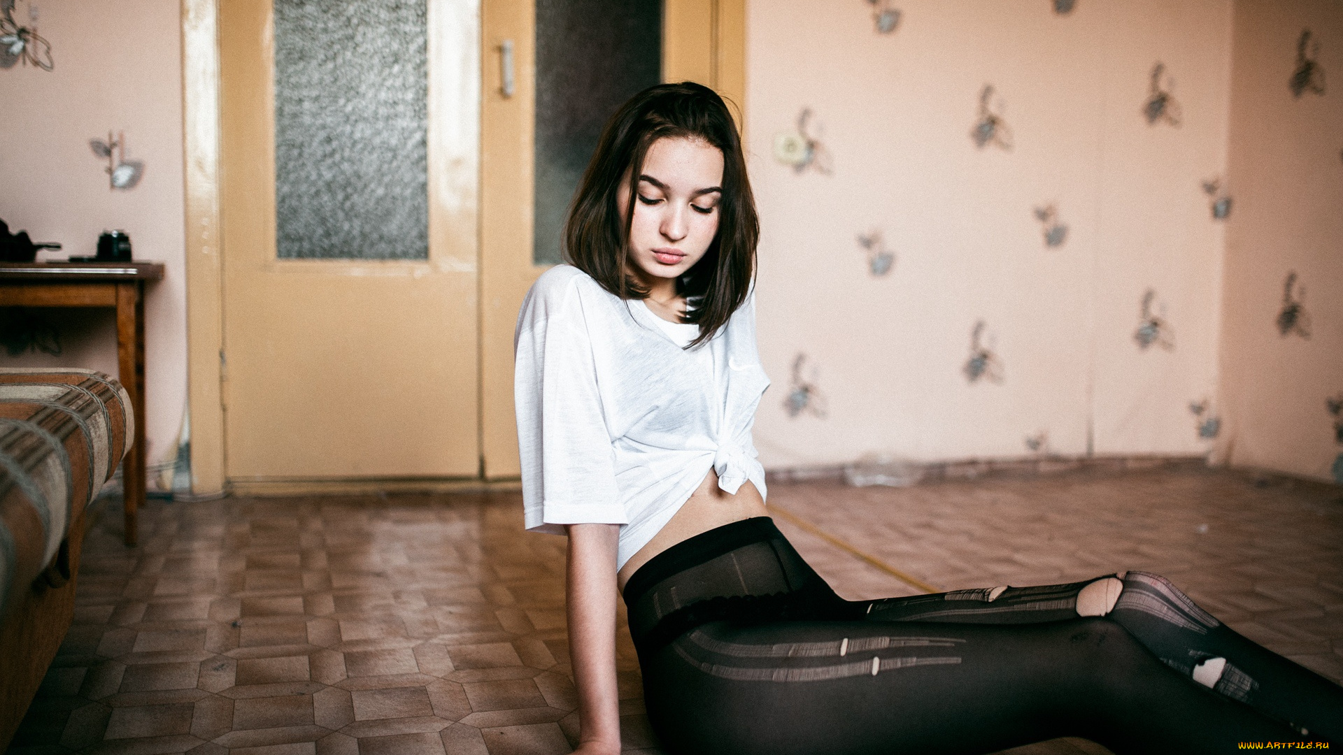 девушка, девушки, -unsort, , брюнетки, темноволосые, модель