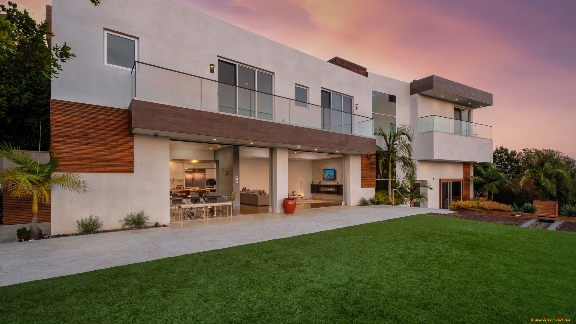 города, -, здания, , дома, простор