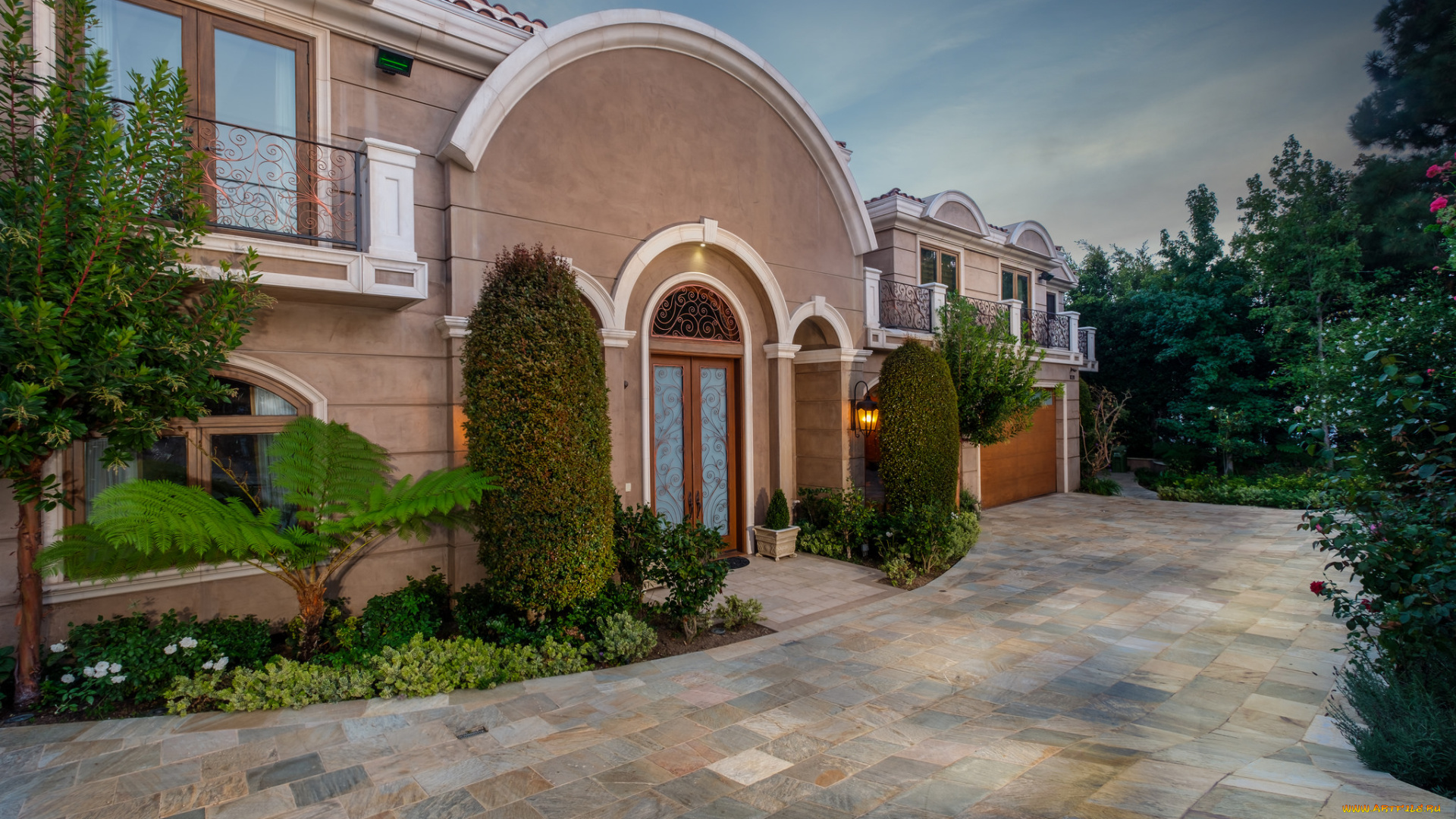 города, -, здания, , дома, простор