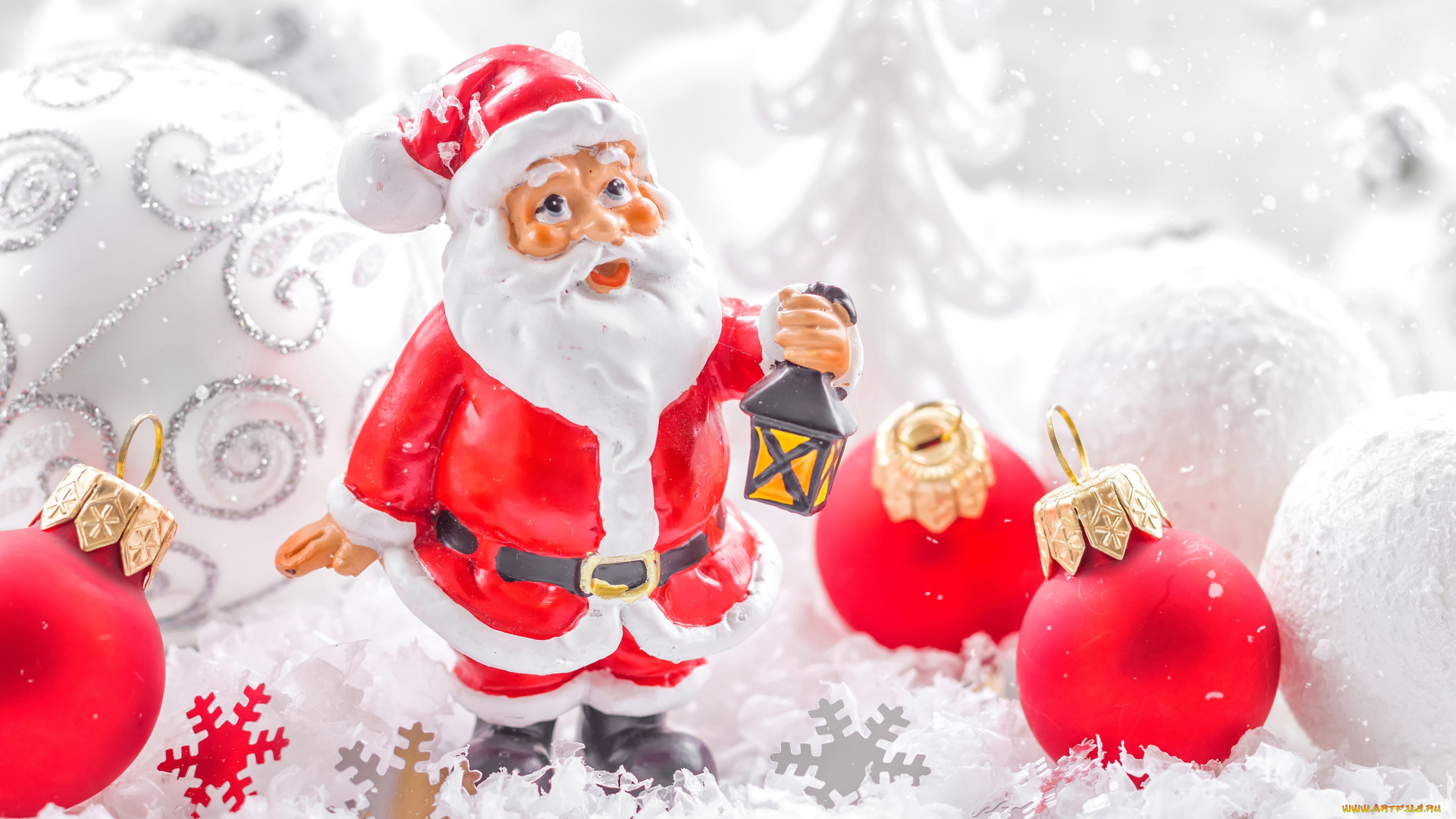 календари, праздники, , салюты, санта, клаус, шар, игрушка