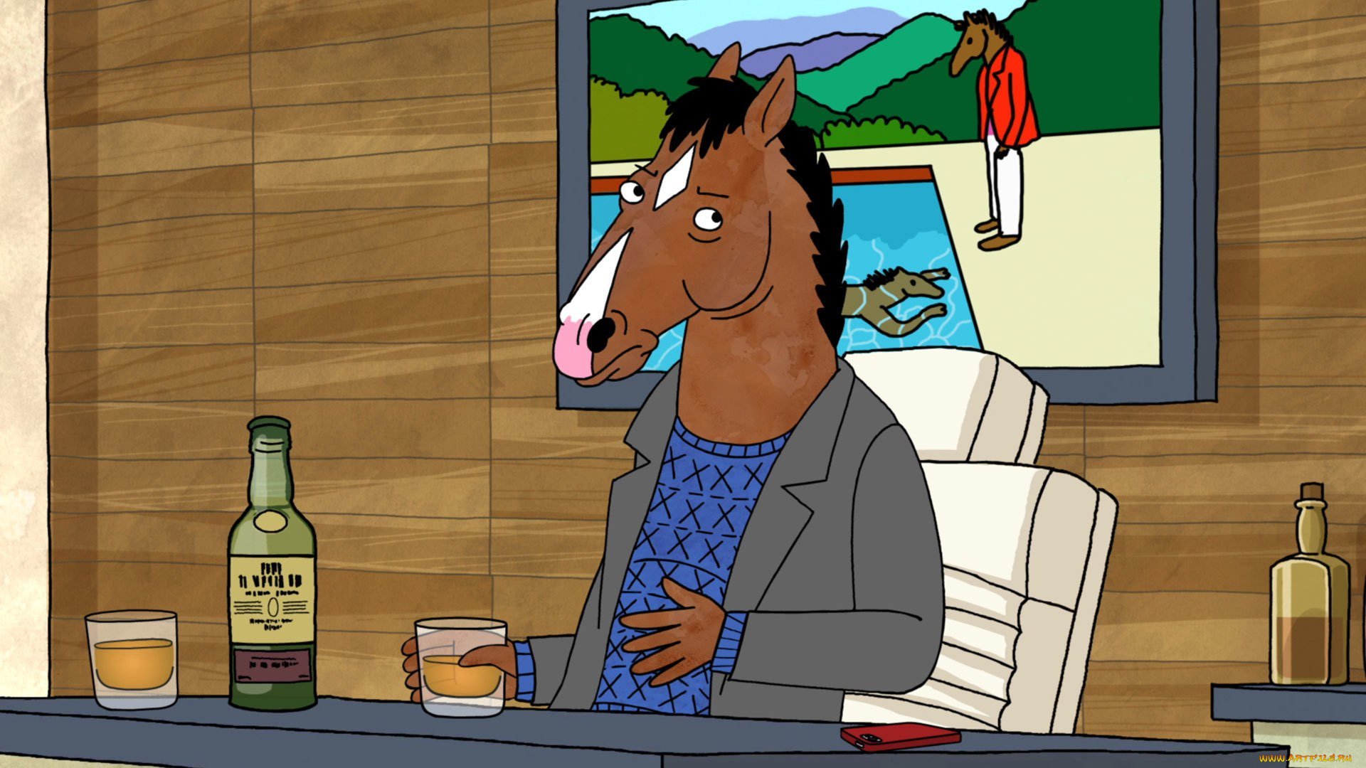 мультфильмы, bojack, horseman, bojack, horseman