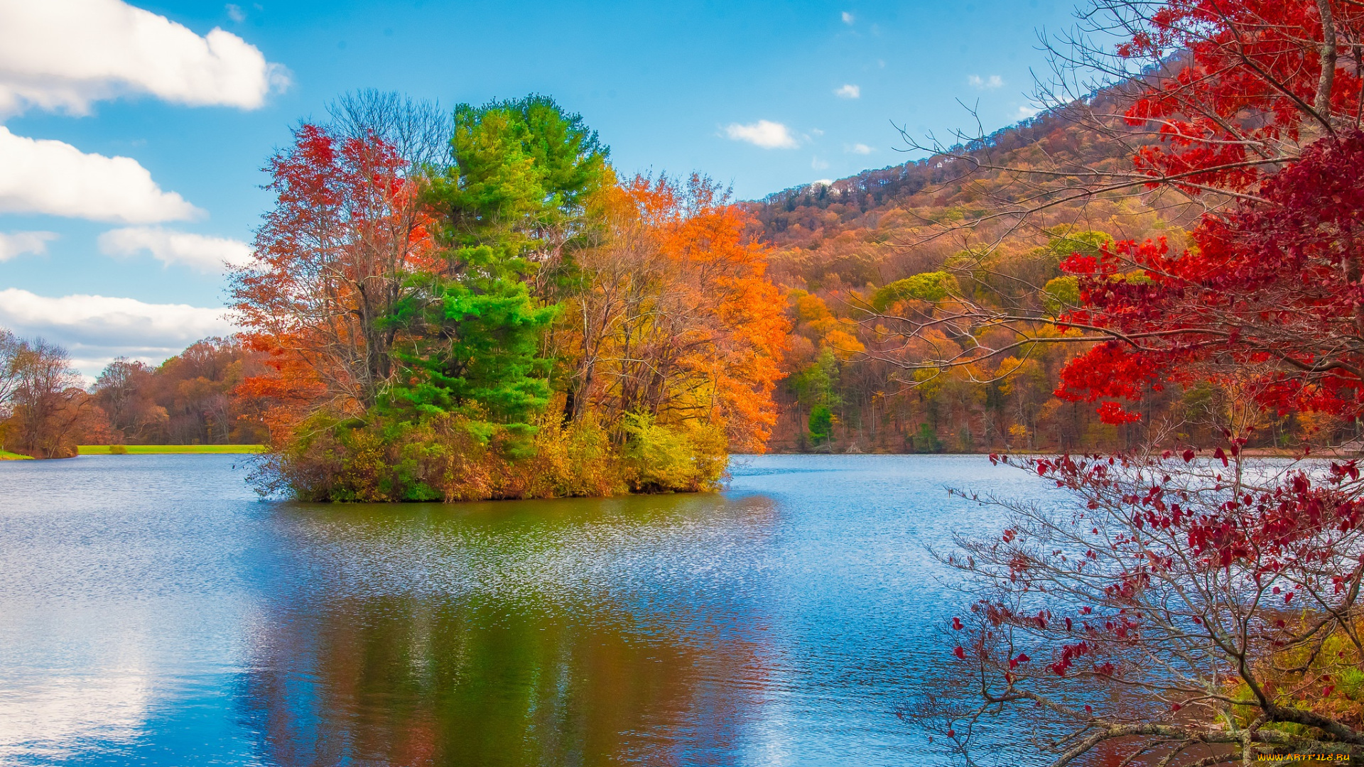 природа, реки, озера, простор