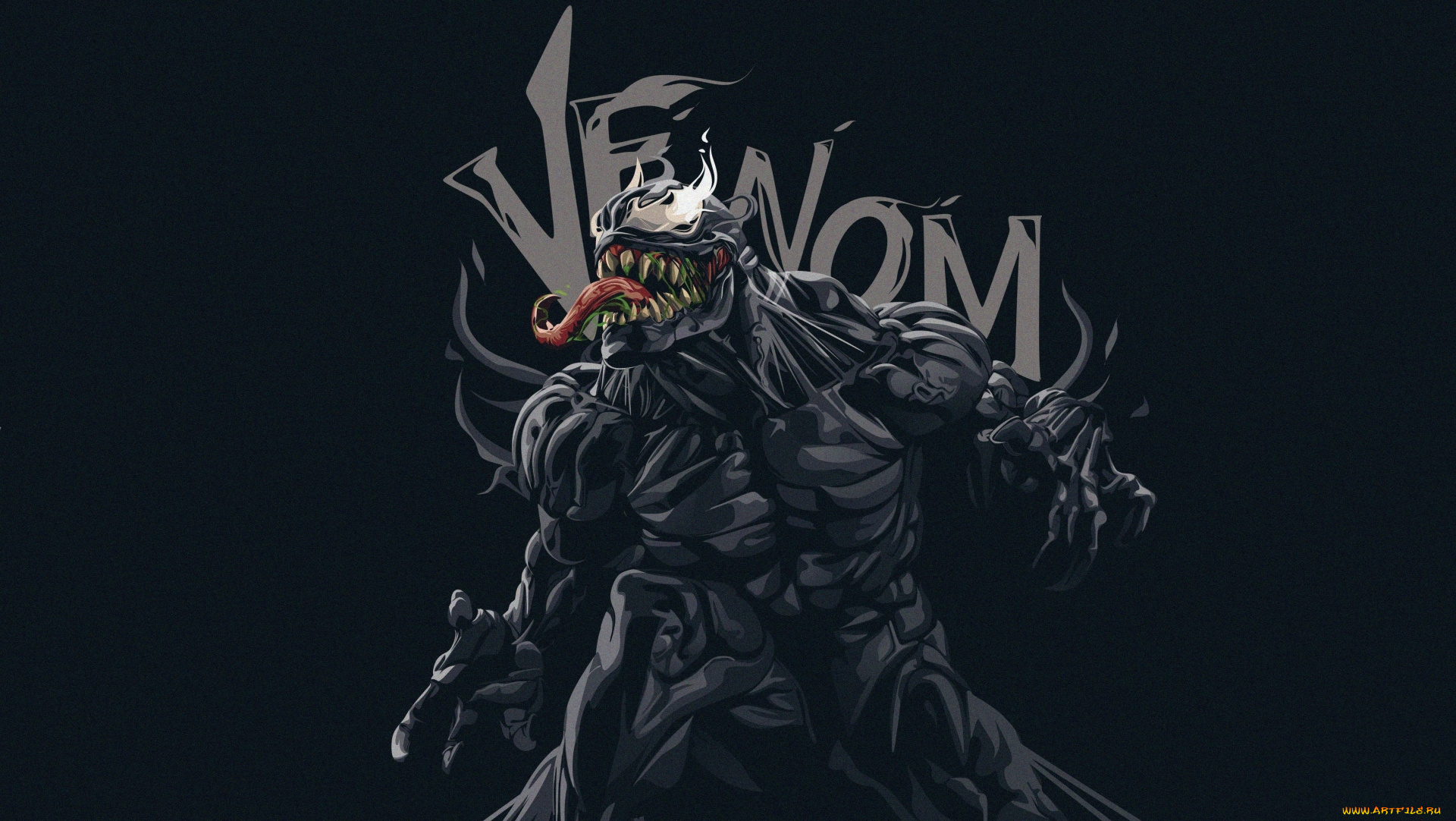 рисованное, комиксы, venom