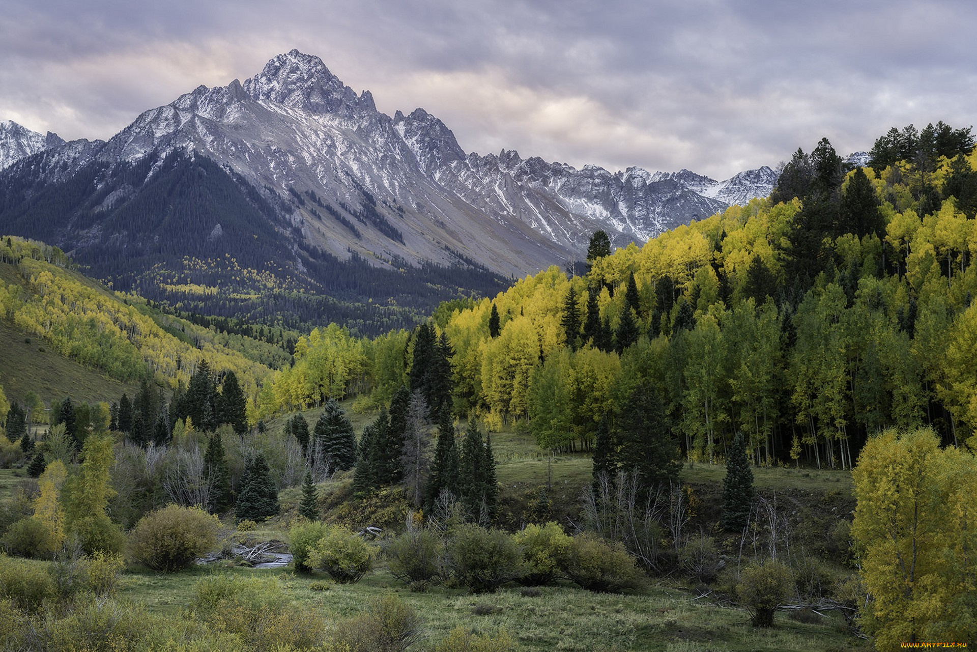 природа, горы, простор