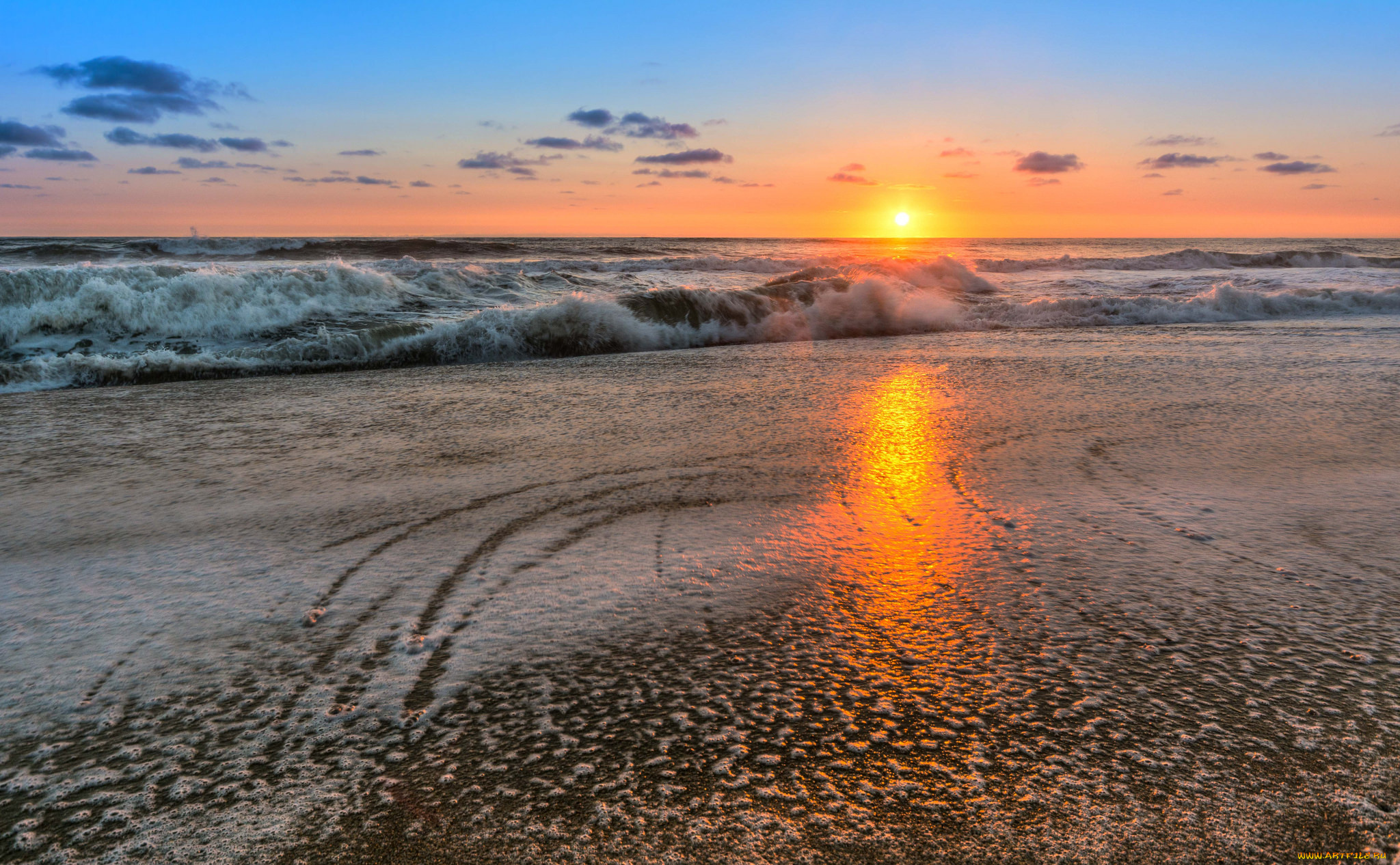 природа, восходы, закаты, простор