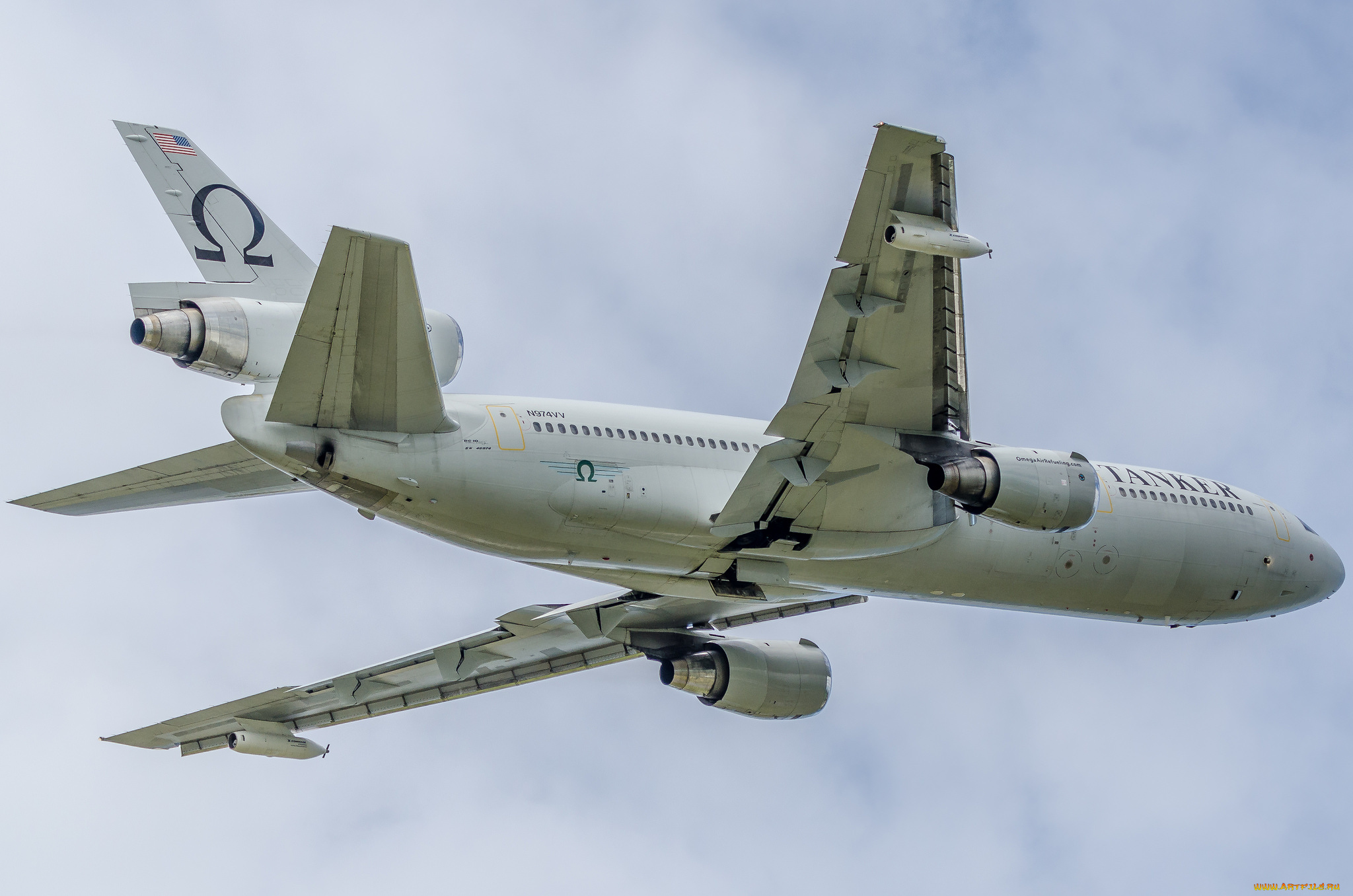 dc10, omega, tanker, авиация, военно-транспортные, самолёты, танкер